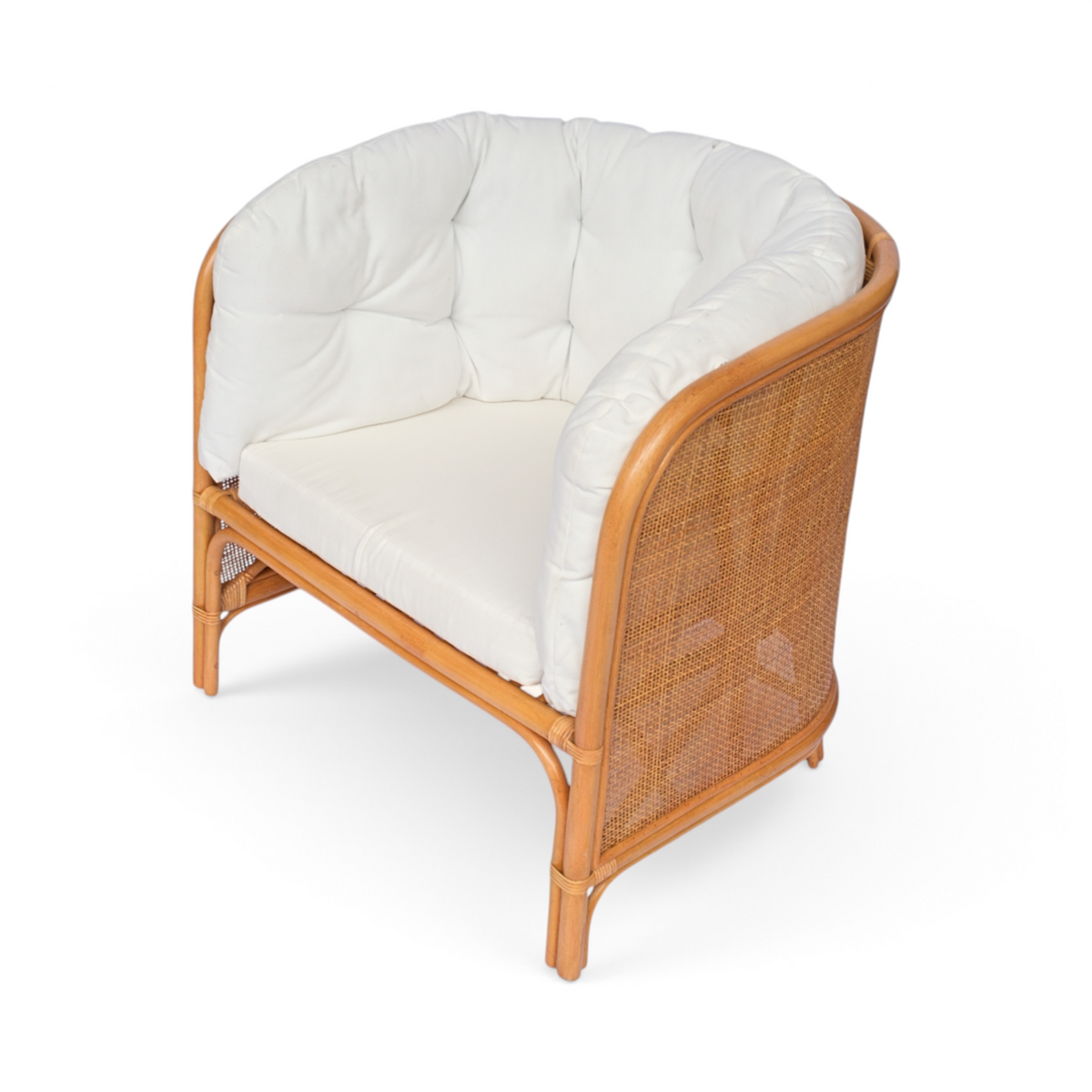 Lounge Chair Rattan Amber