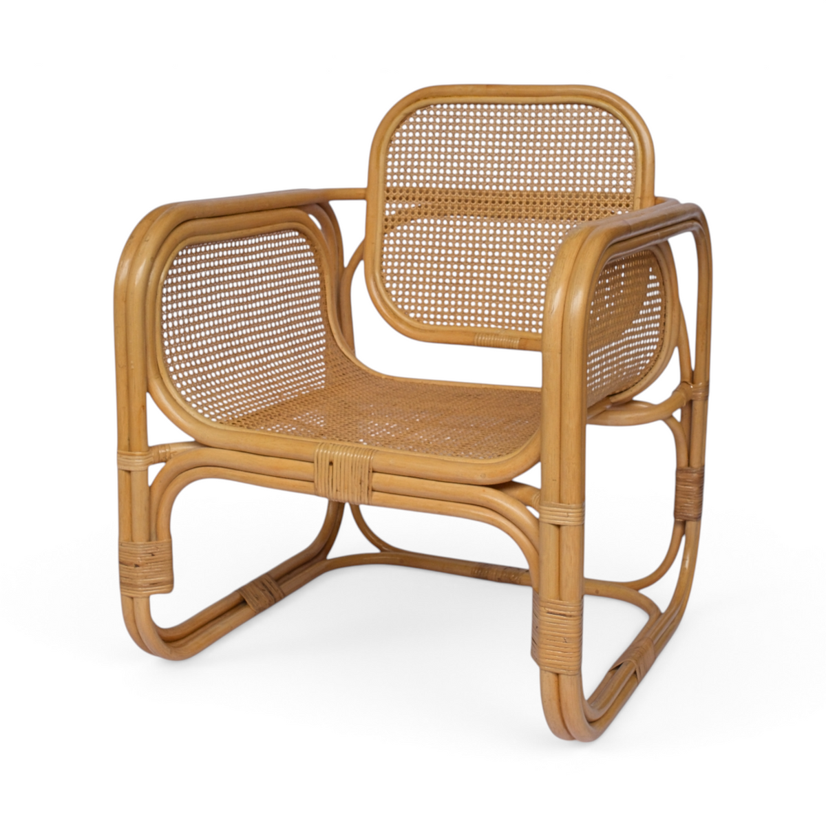 Lounge Chair Rattan Wingsy