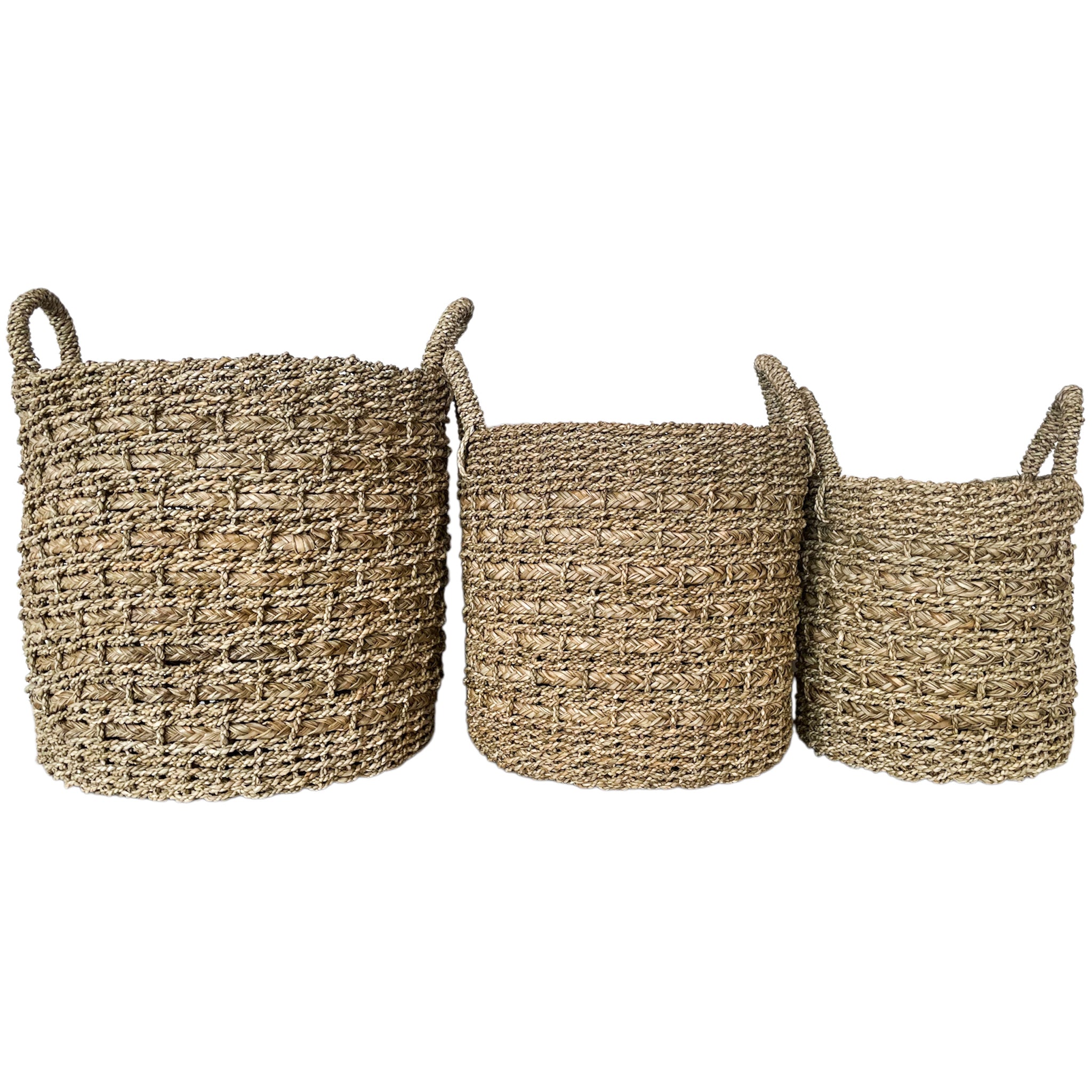 Basket Laundry Palit Anyam Bata Kepang