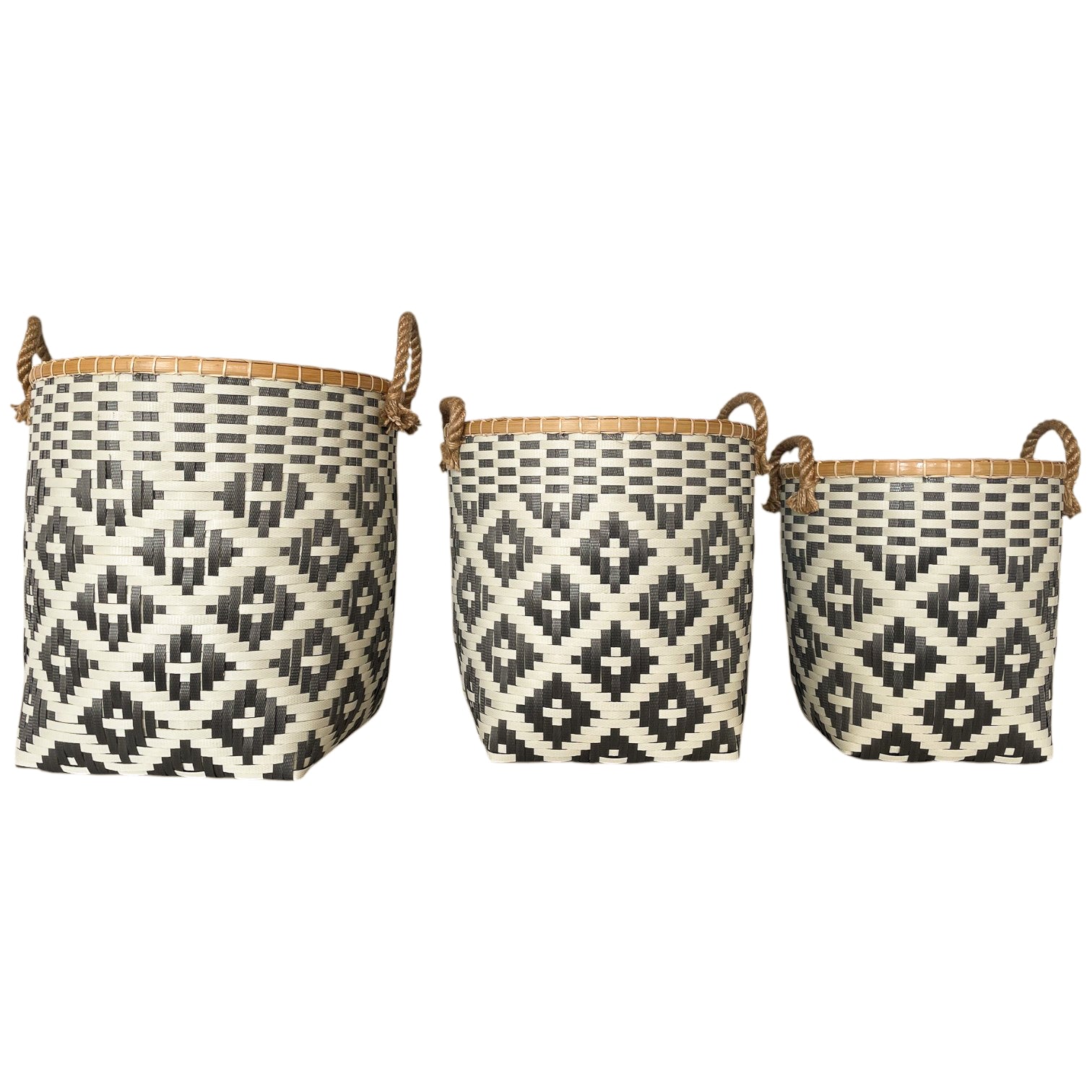 Basket Laundry Tambang Dadung Batik