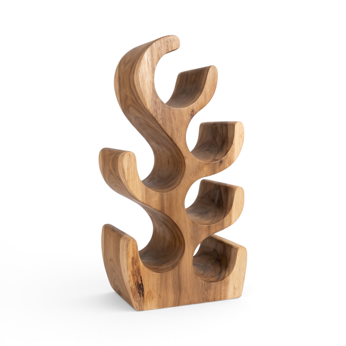 Wooden Wine Bottle Rack