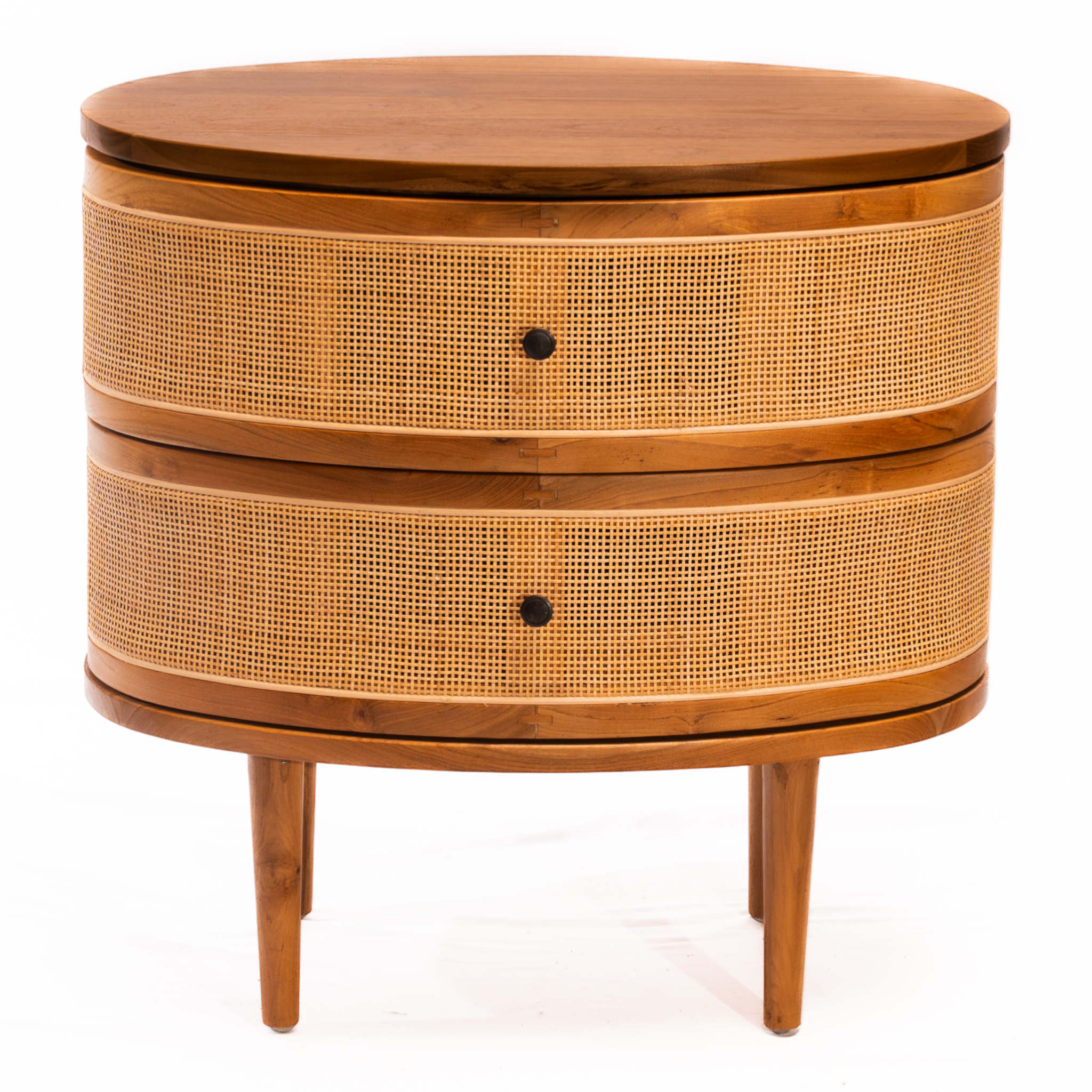 Bedside Table Oval Mata Jitu