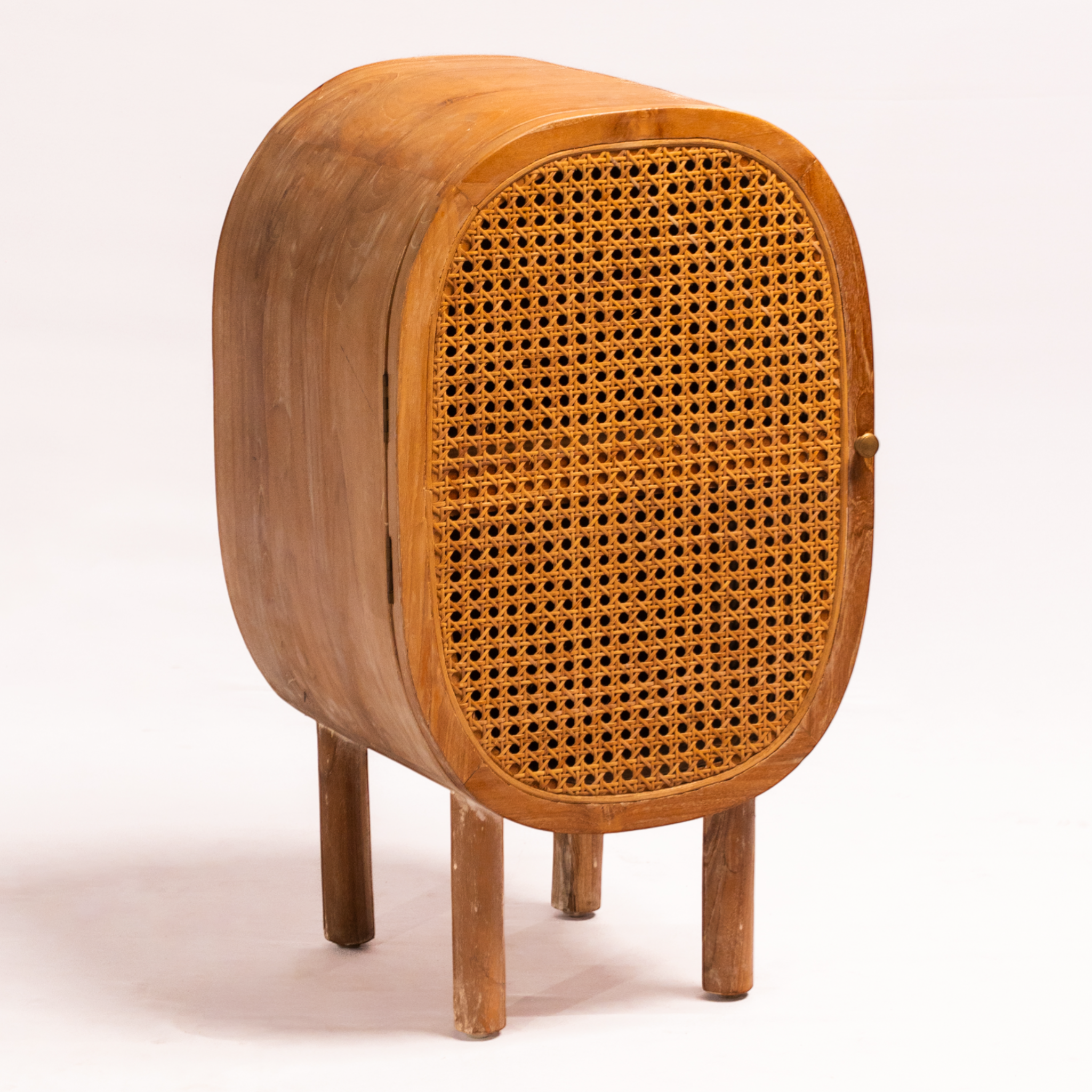 Bedside Table Oval Moyo