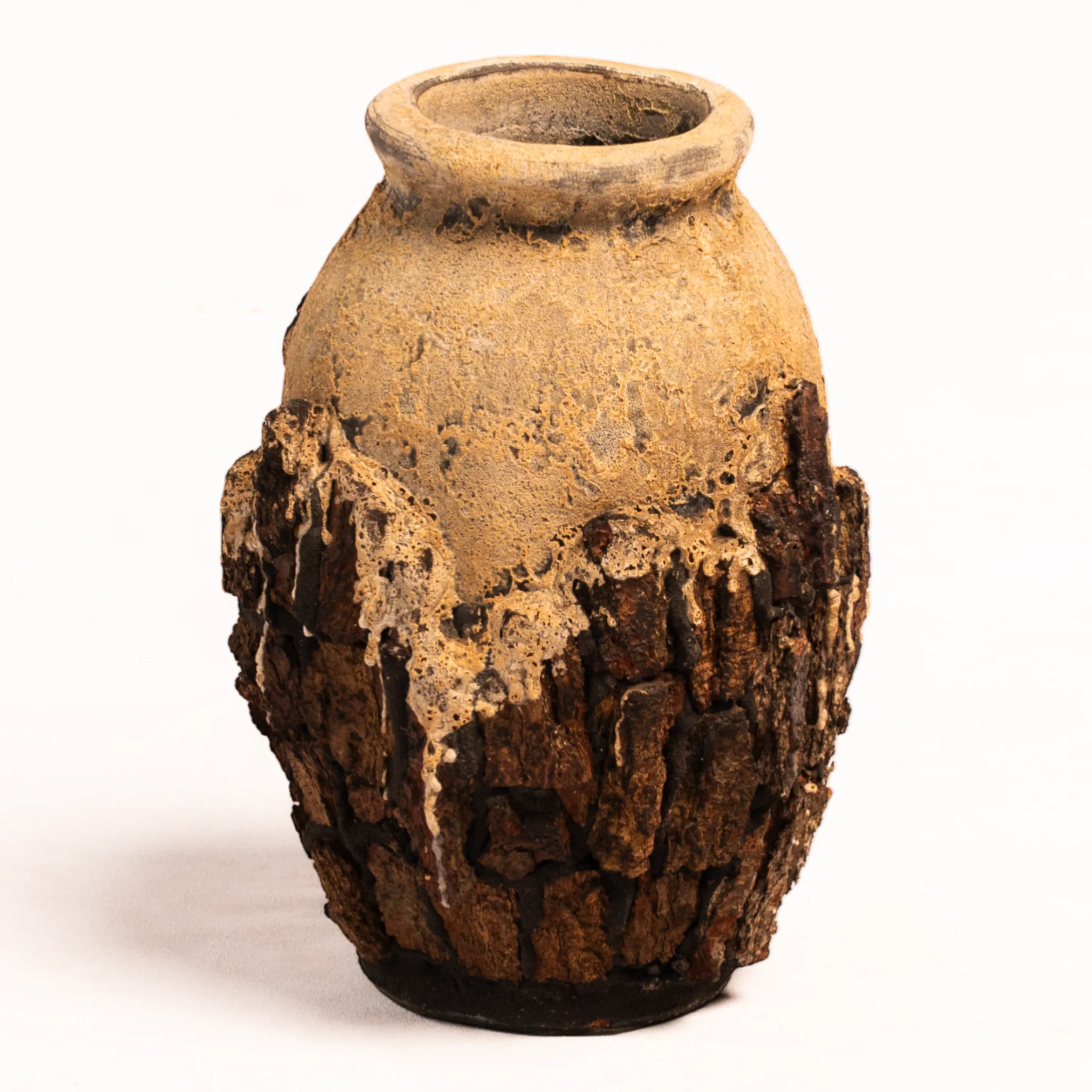 Mini Pottery Botol Permen Kayu Asem