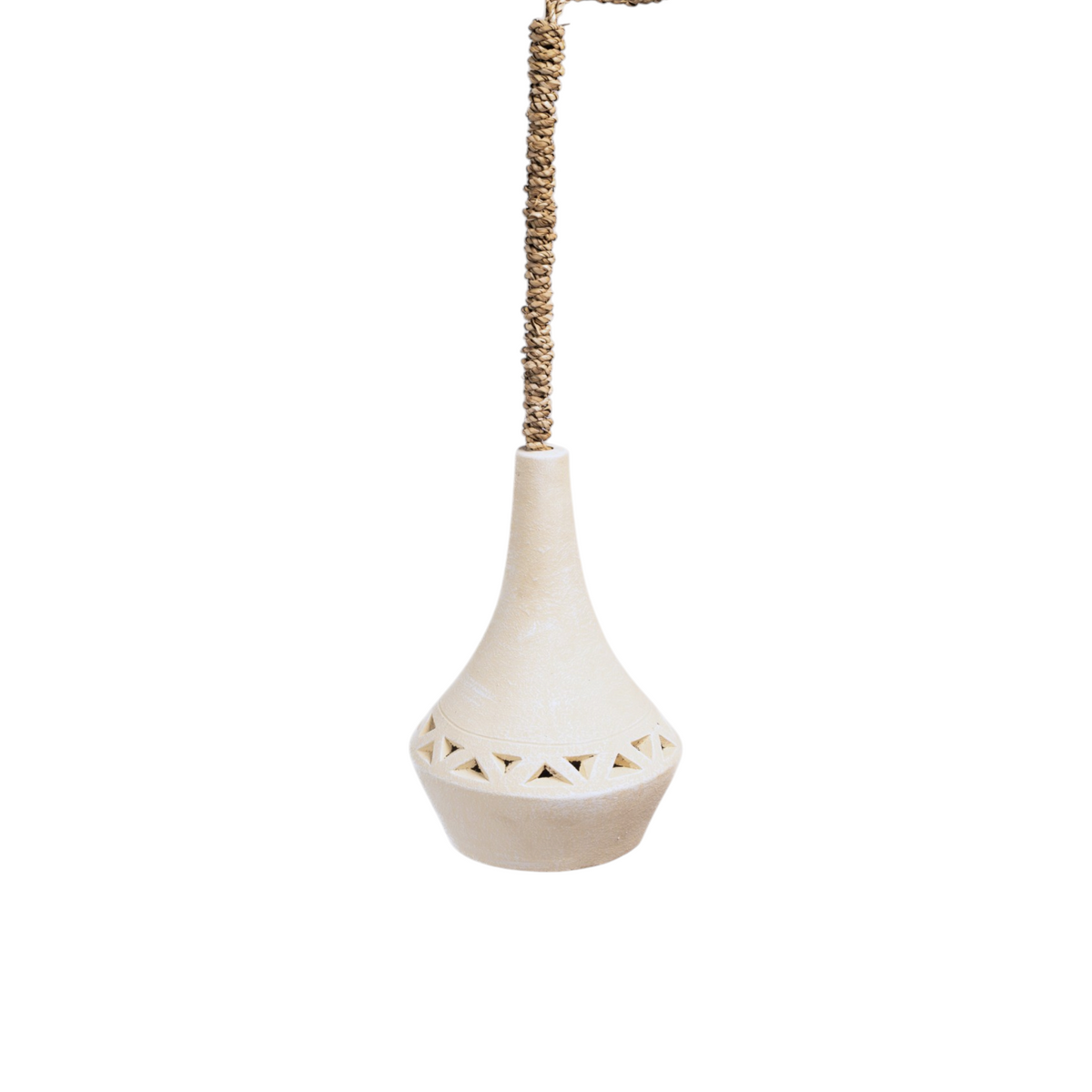 Hanging Lamp Terracotta Terompet Triangle