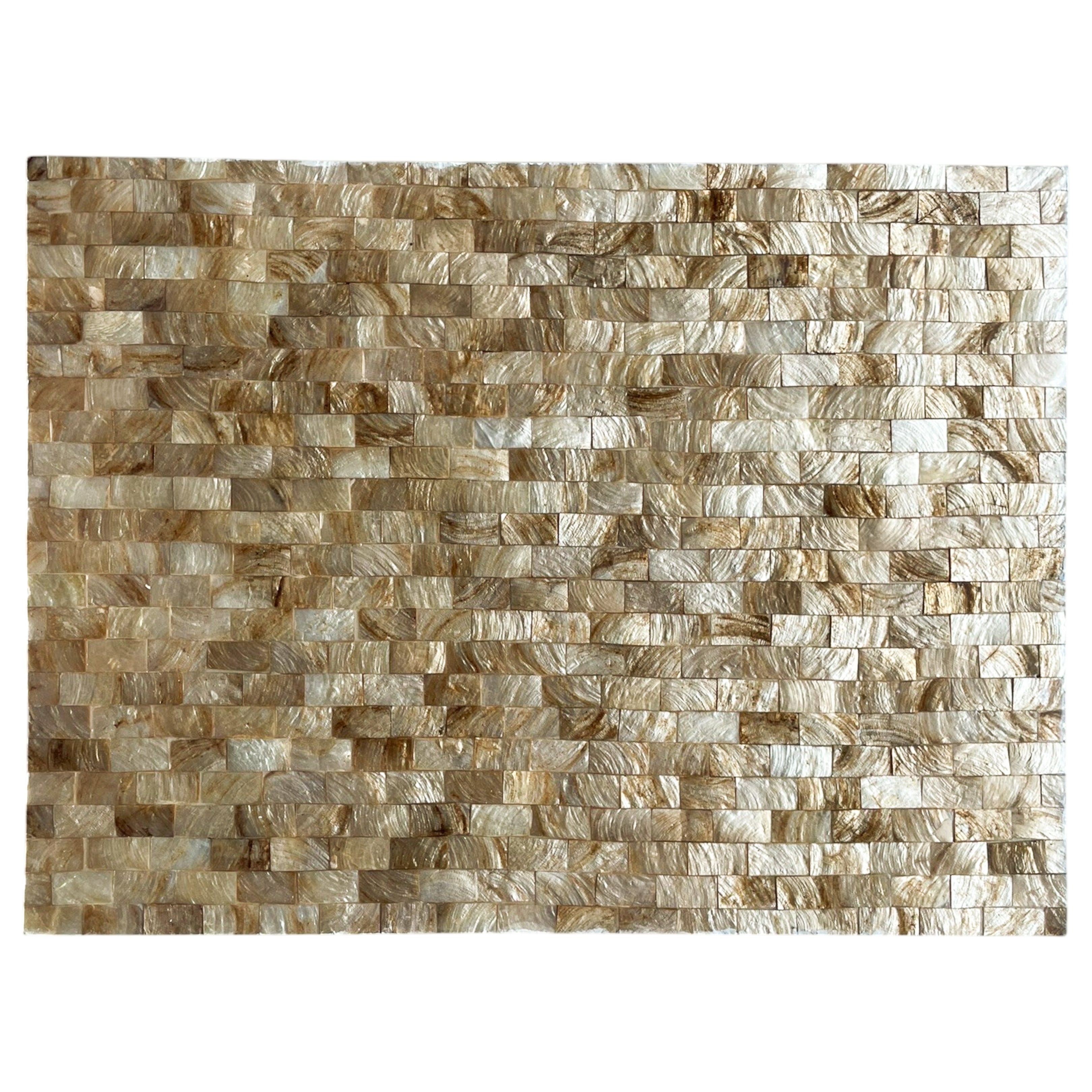 Placemat Kerang Batako - Gold