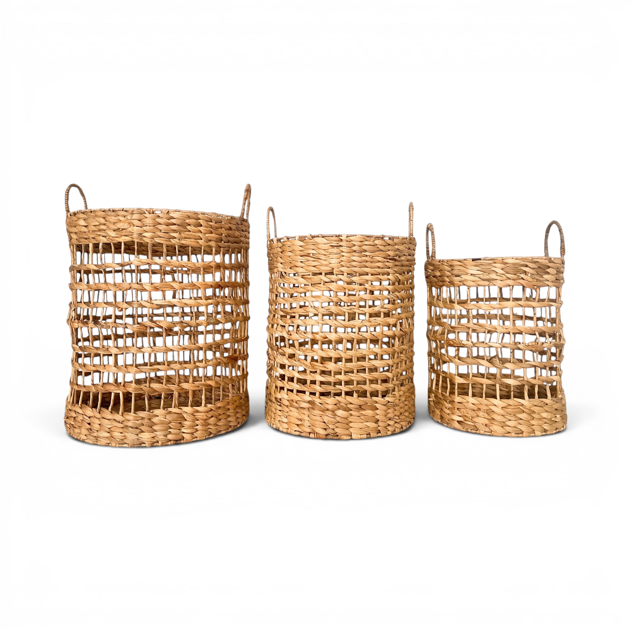 Basket Laundry Eceng Kristik