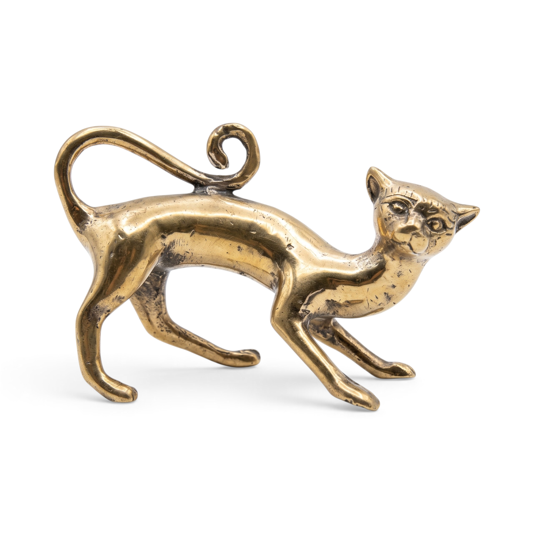 Brass Miniature Kucing