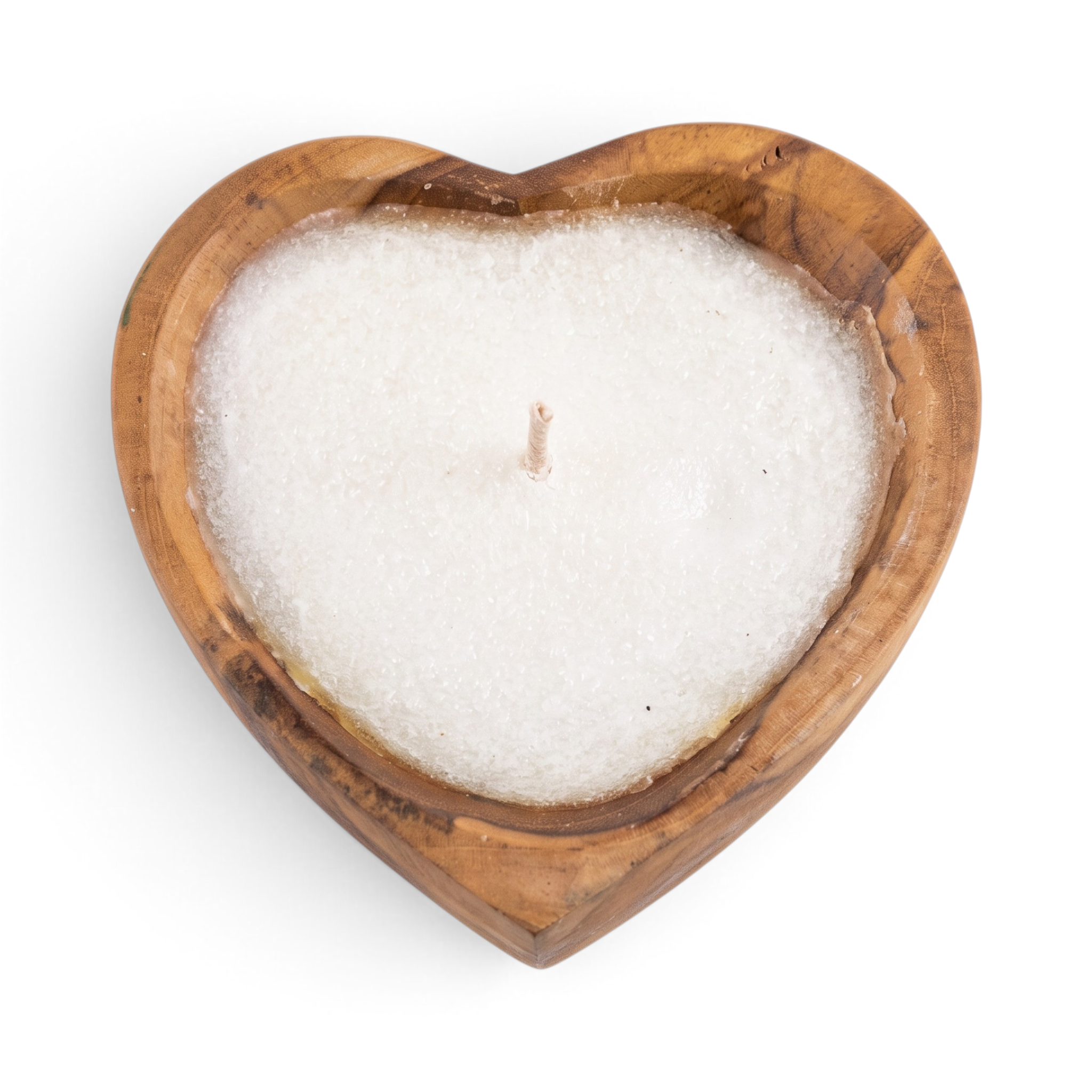 Wooden Love Candle