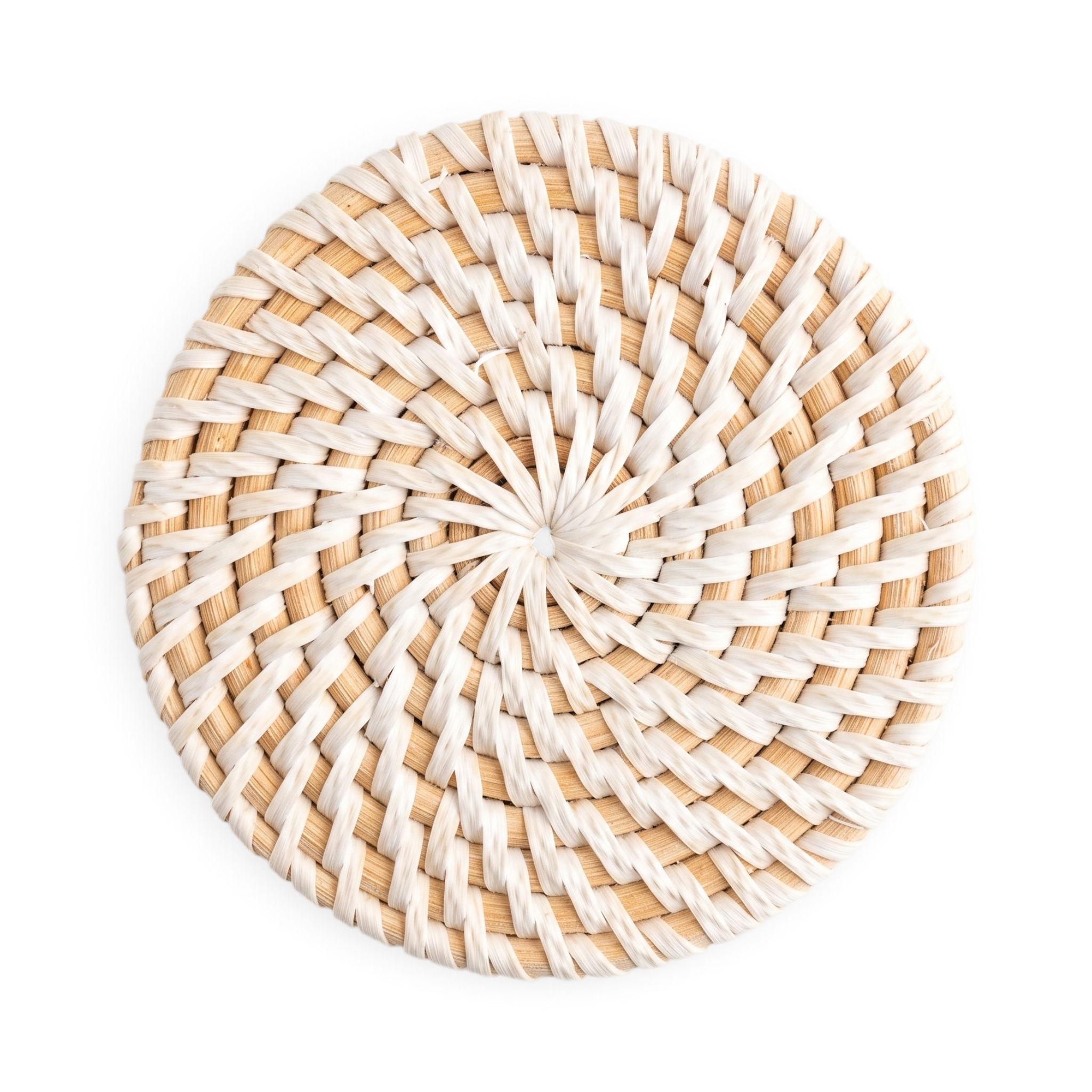 Coaster Rattan Mix Round