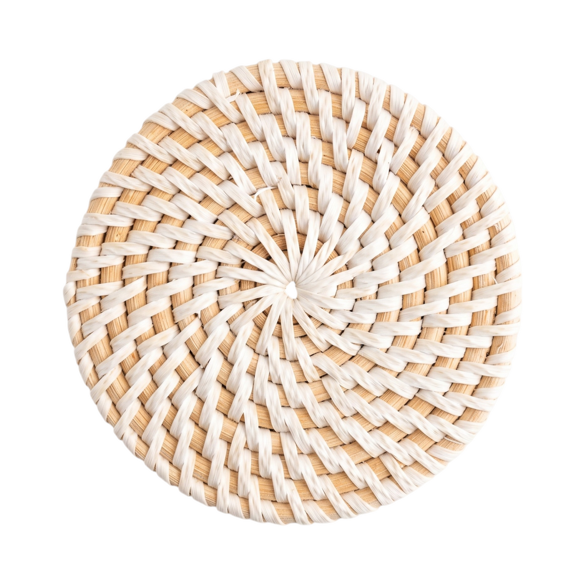 Coaster Rattan Mix Round