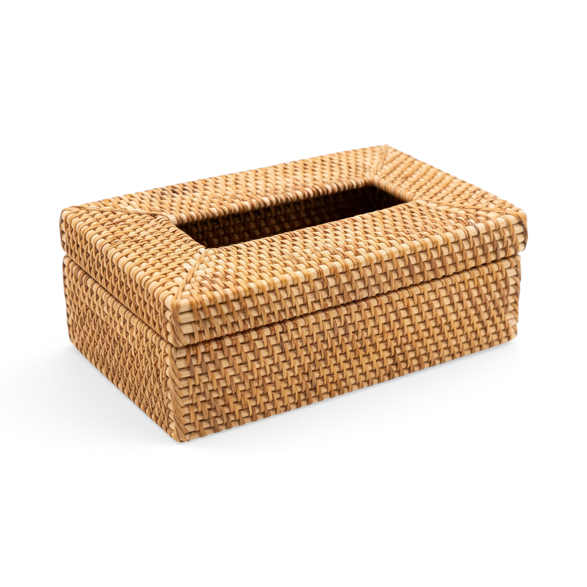 Tissue Box Rattan Rectangle