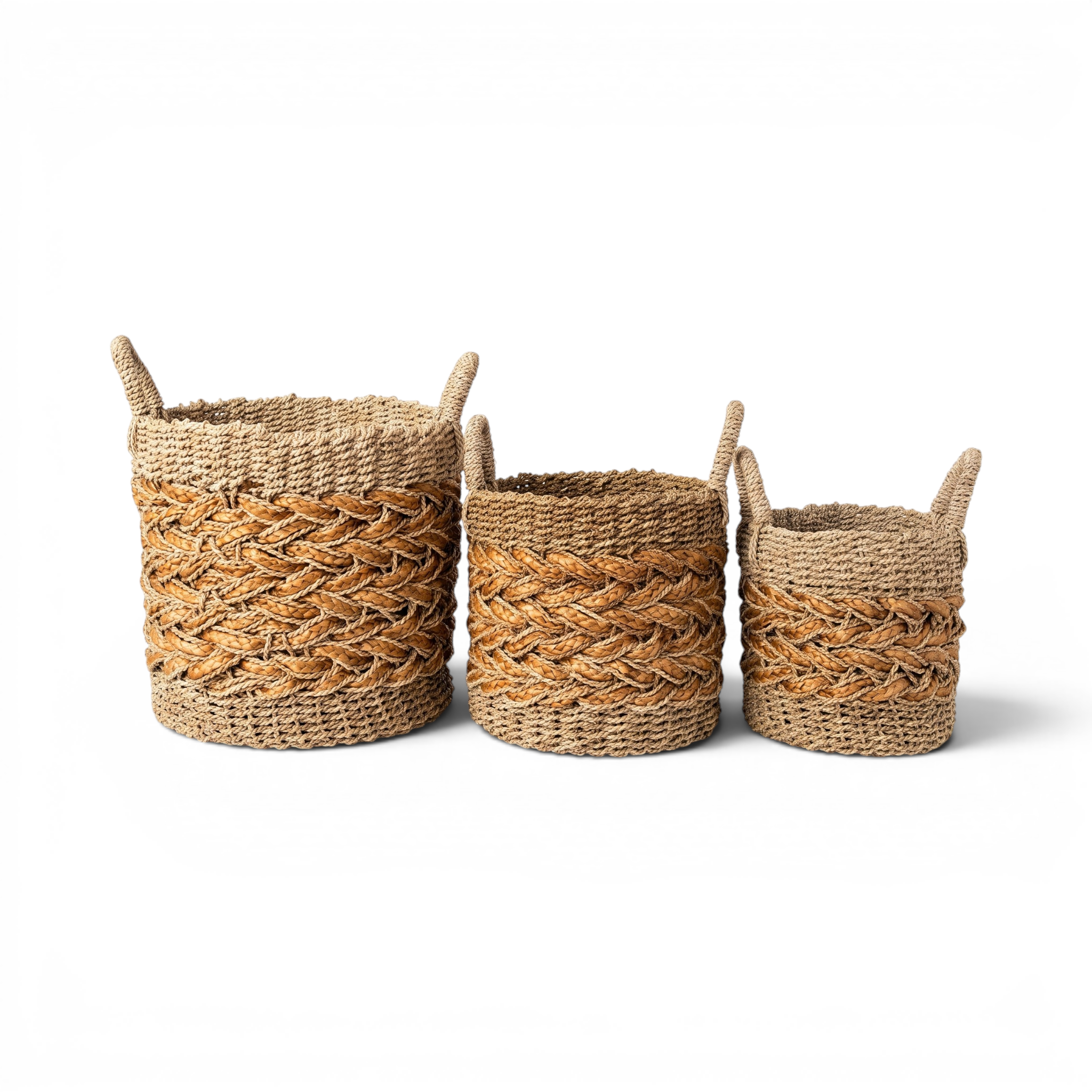 Basket Laundry Anyam Buto