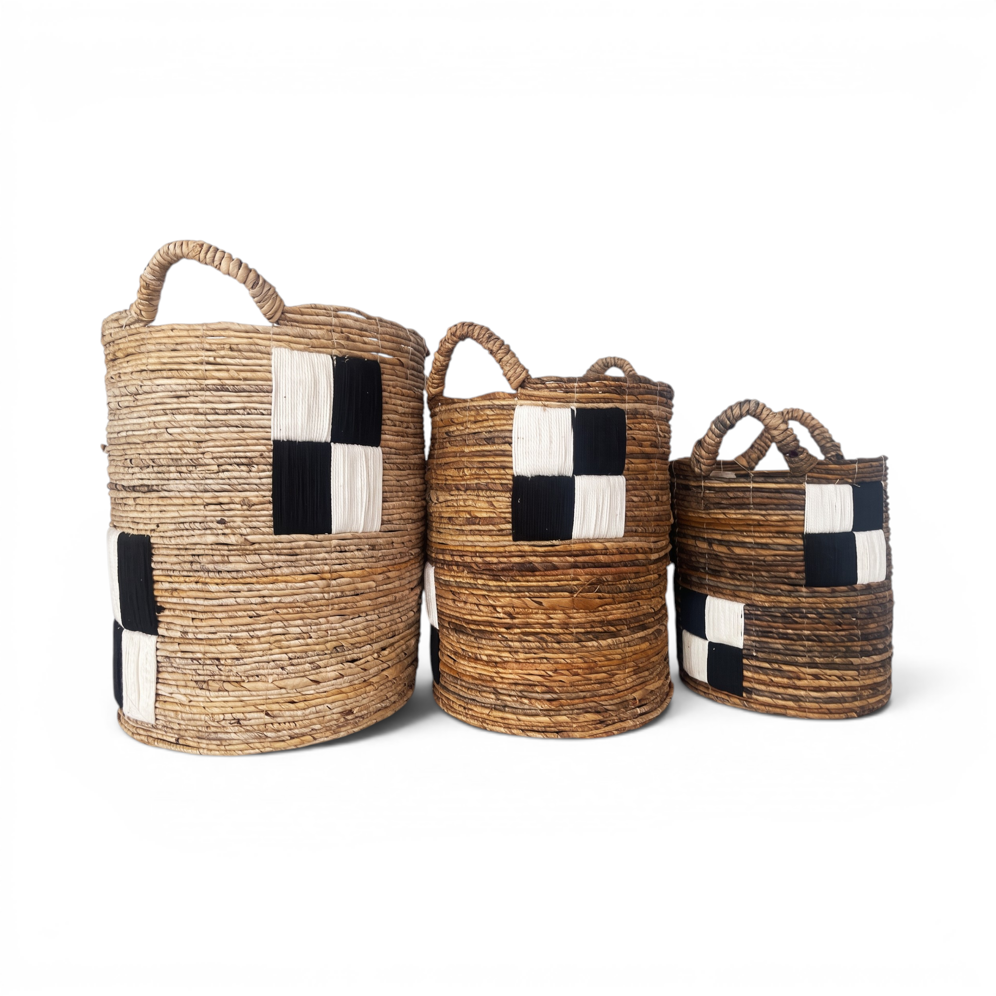 Basket Laundry Banana Macrame Papan