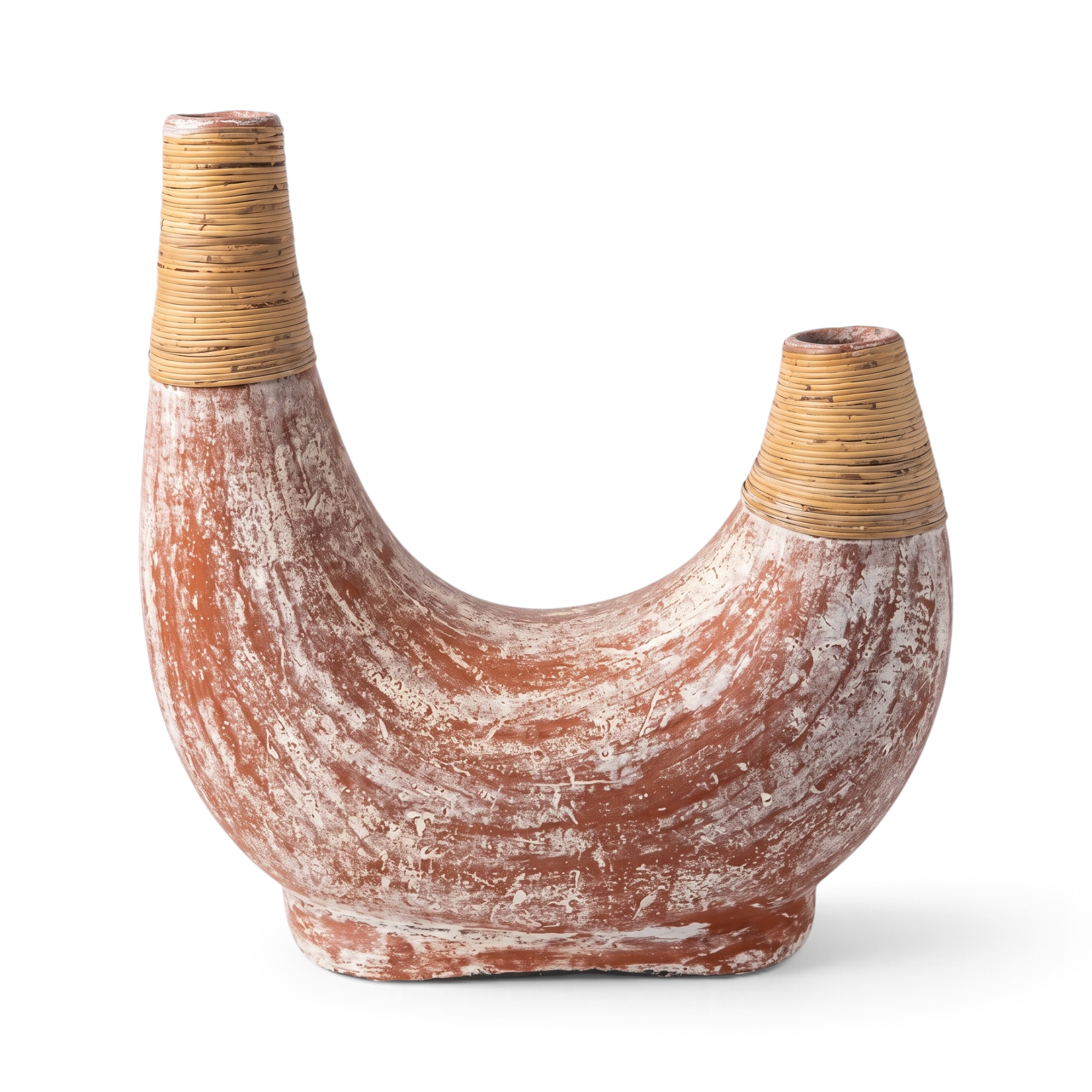 Mini Pottery Banana Tanduk Rattan