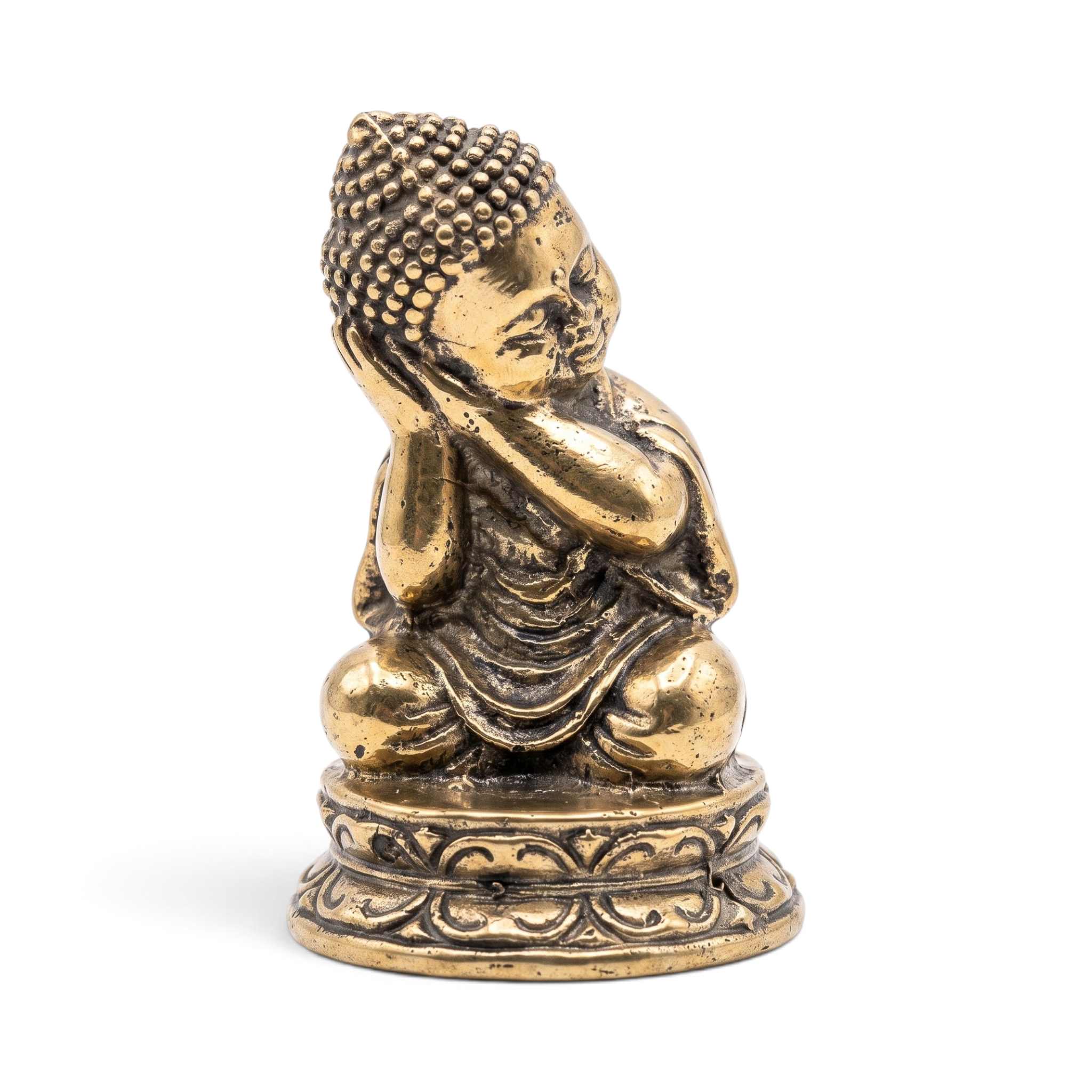 Brass Miniature Budha Style 3