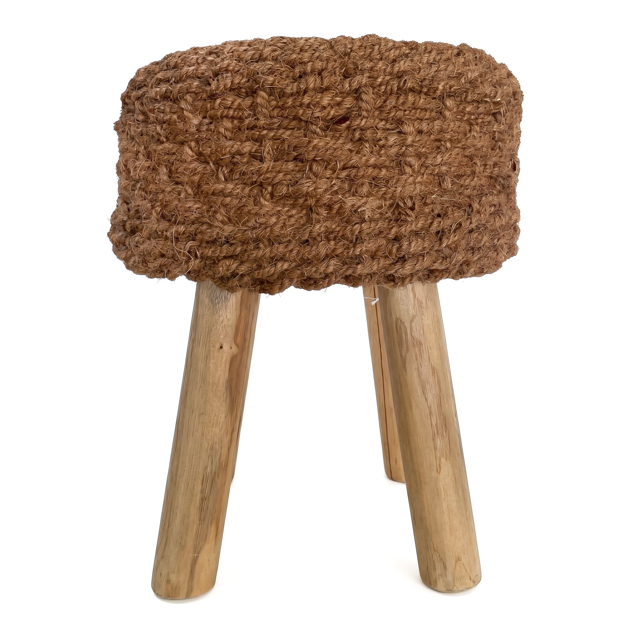 Stool Kaki Tinggi Serabut Kelapa