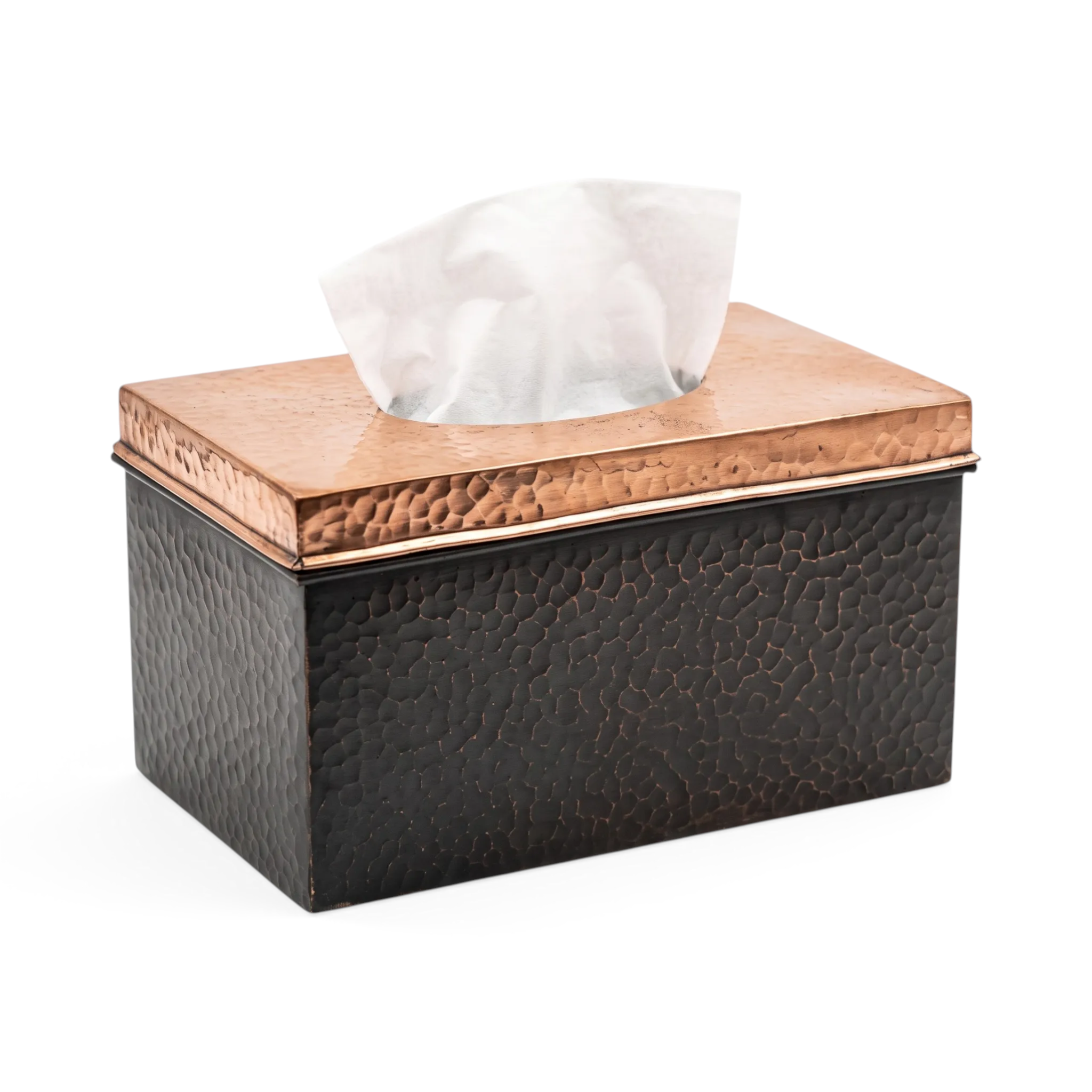 Copper Tissue Box Candra