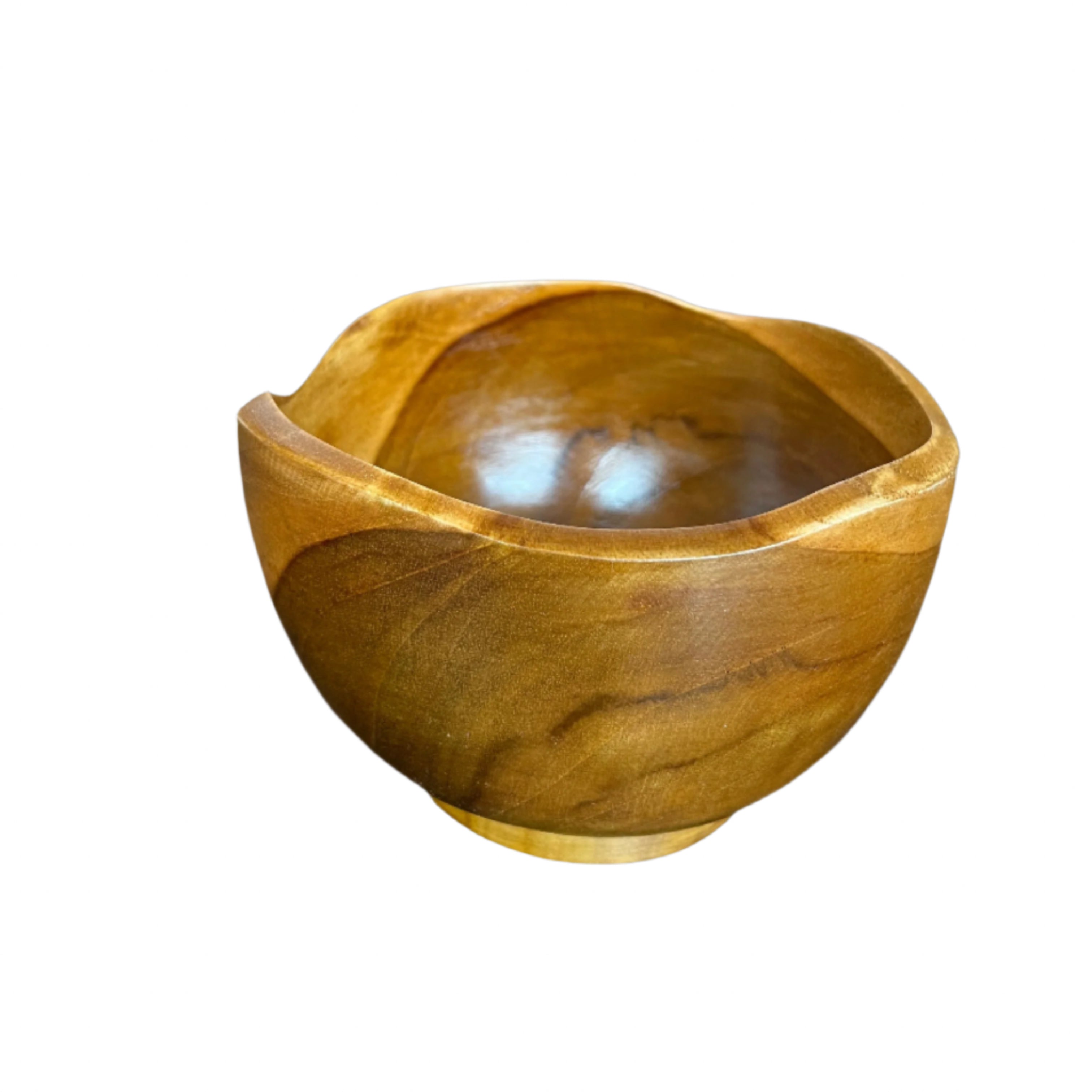 Bol en bois Gelobang
