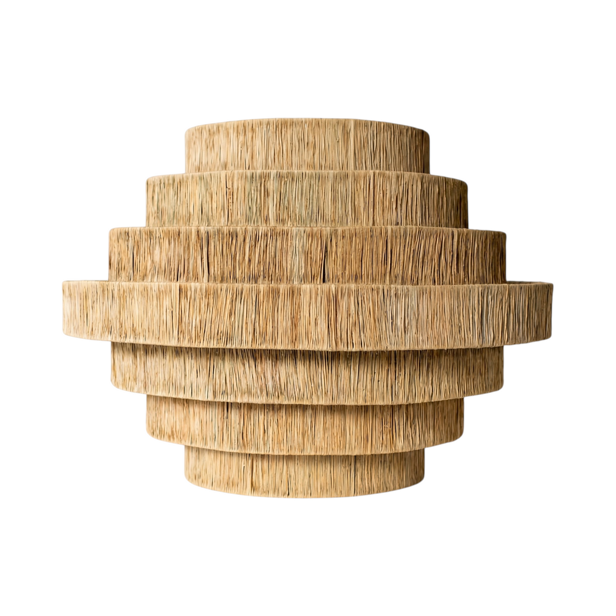 Raffia Tart Lamp Shade