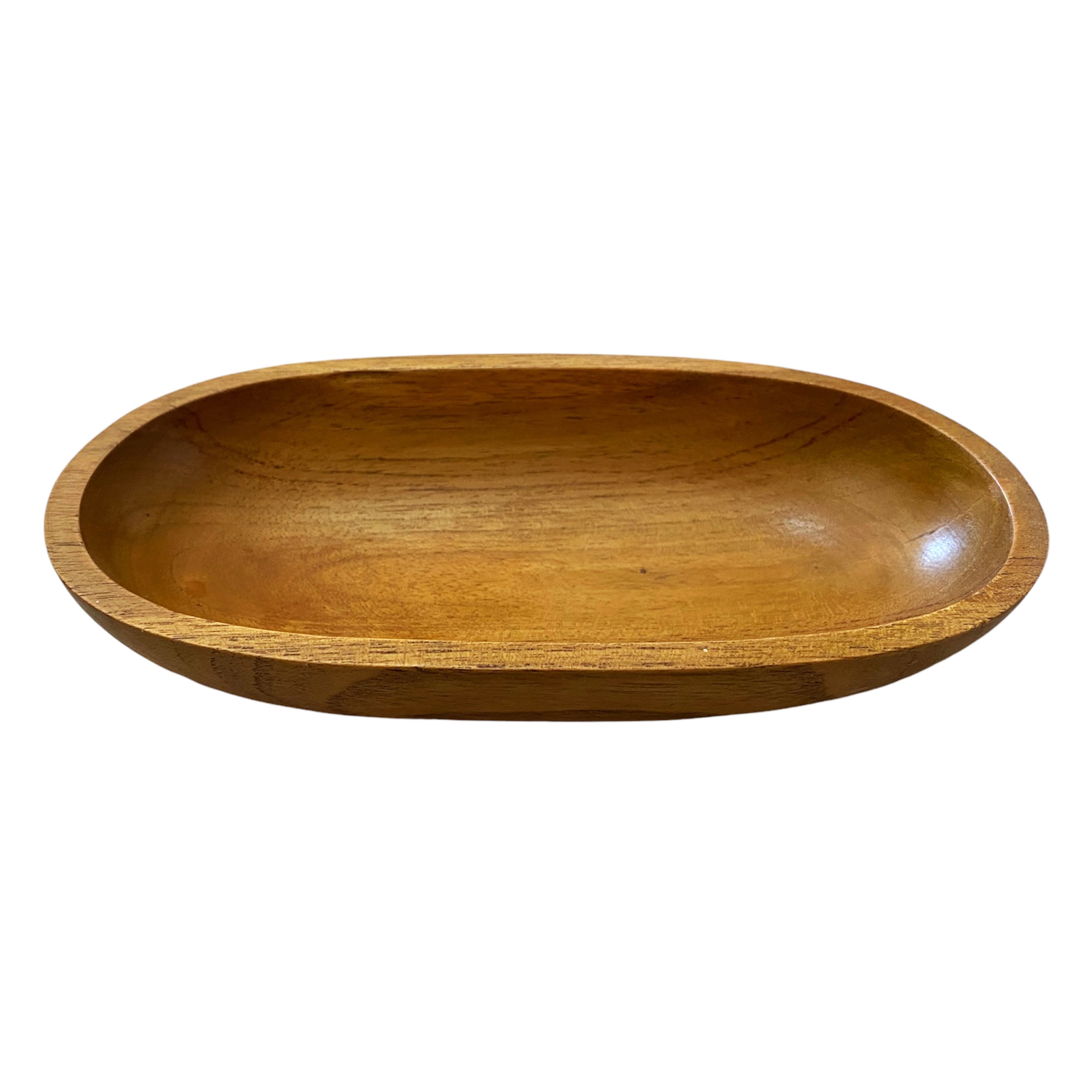 Bol en bois ovale