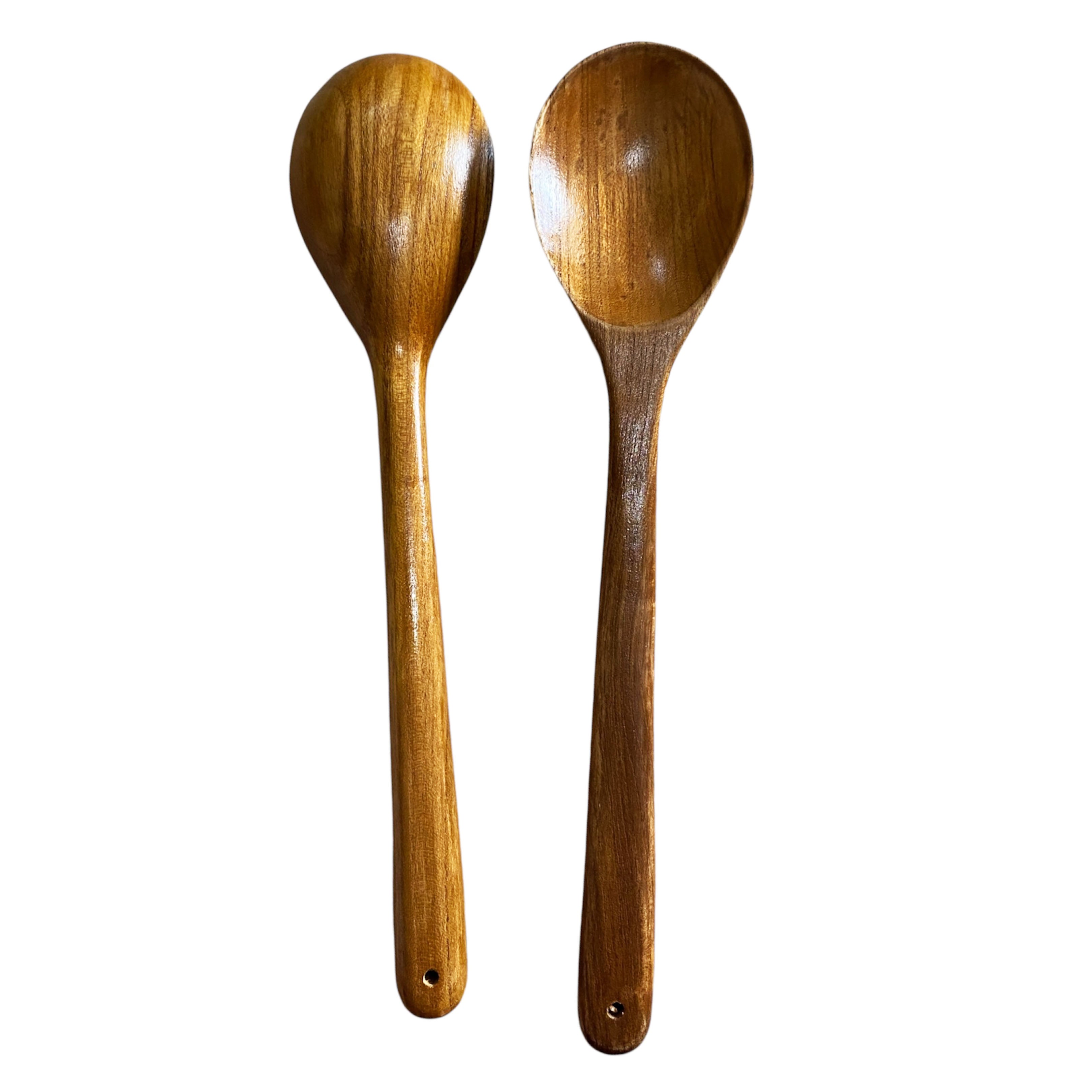 Spatule cuillère en bois ovale