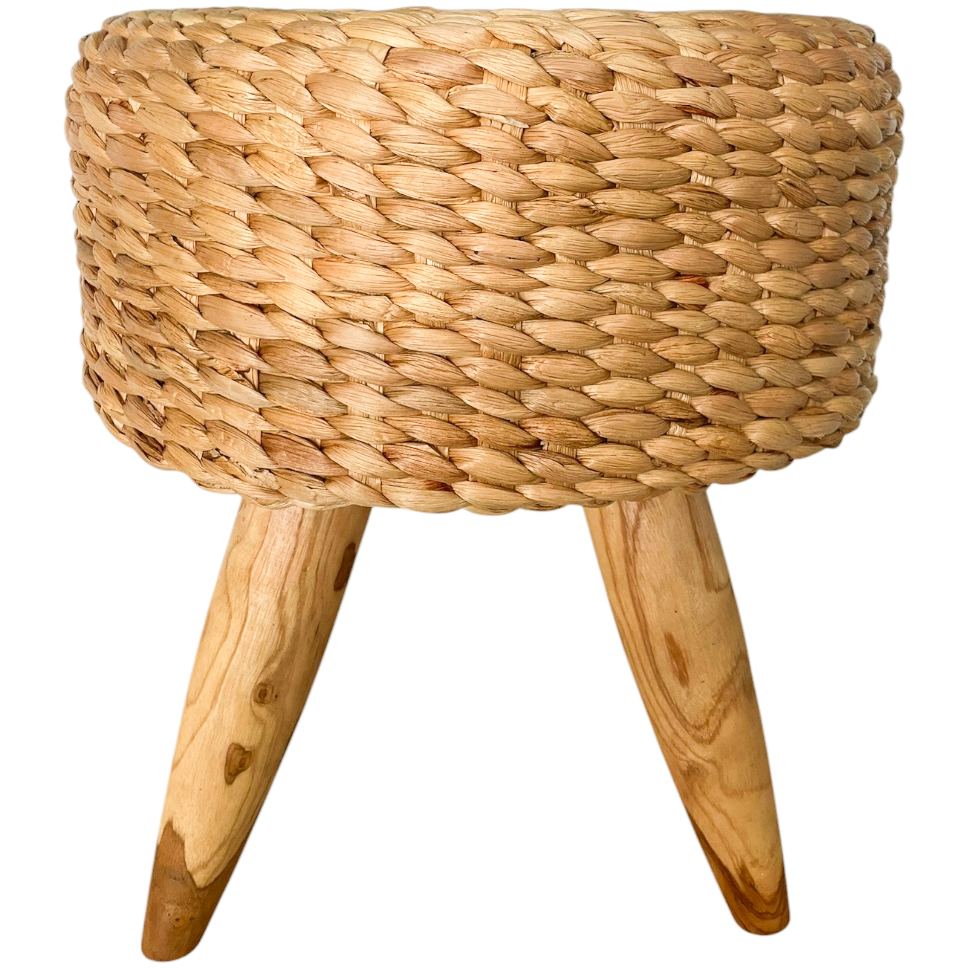 Stool Eceng Kaki Lancip