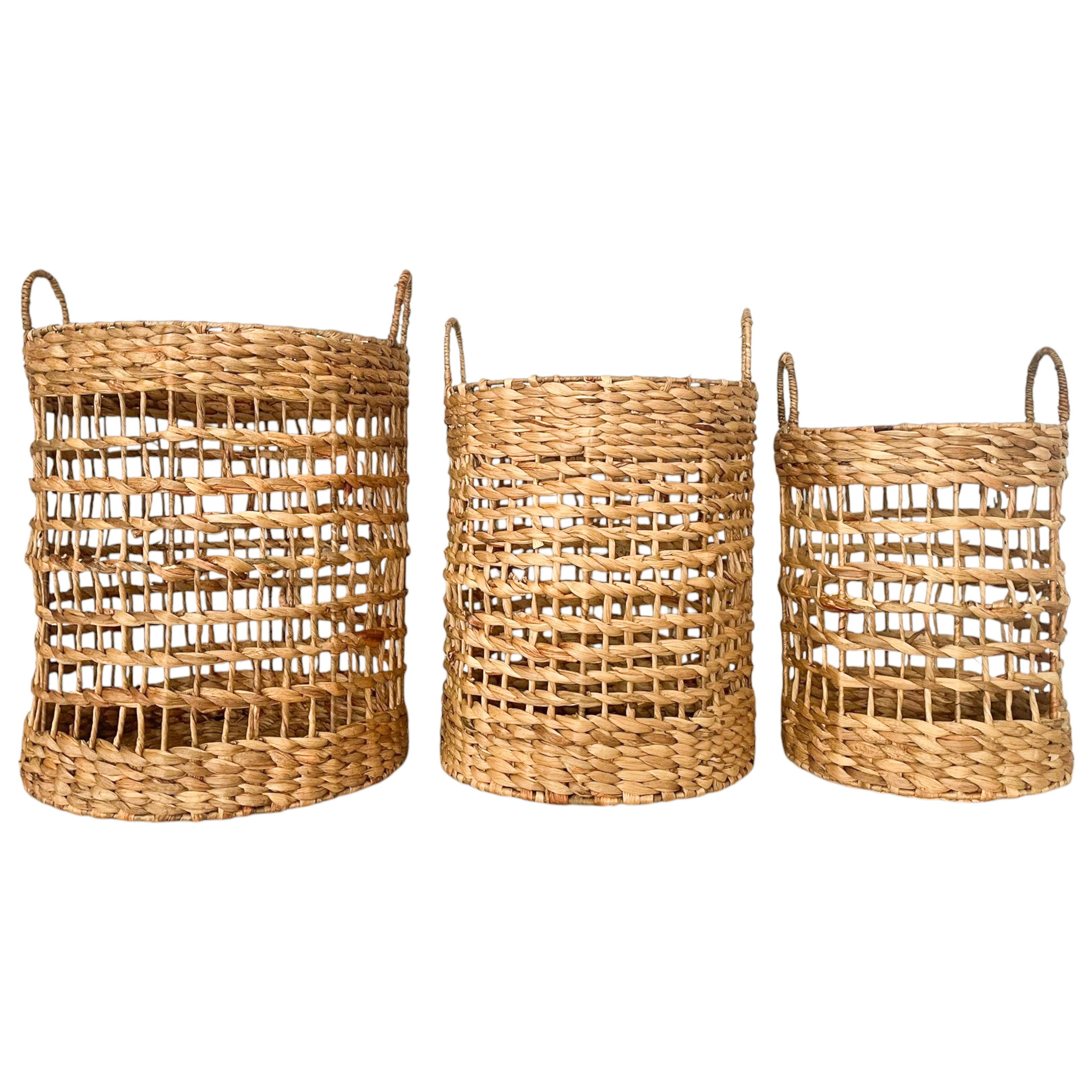 Basket Laundry Eceng Kristik