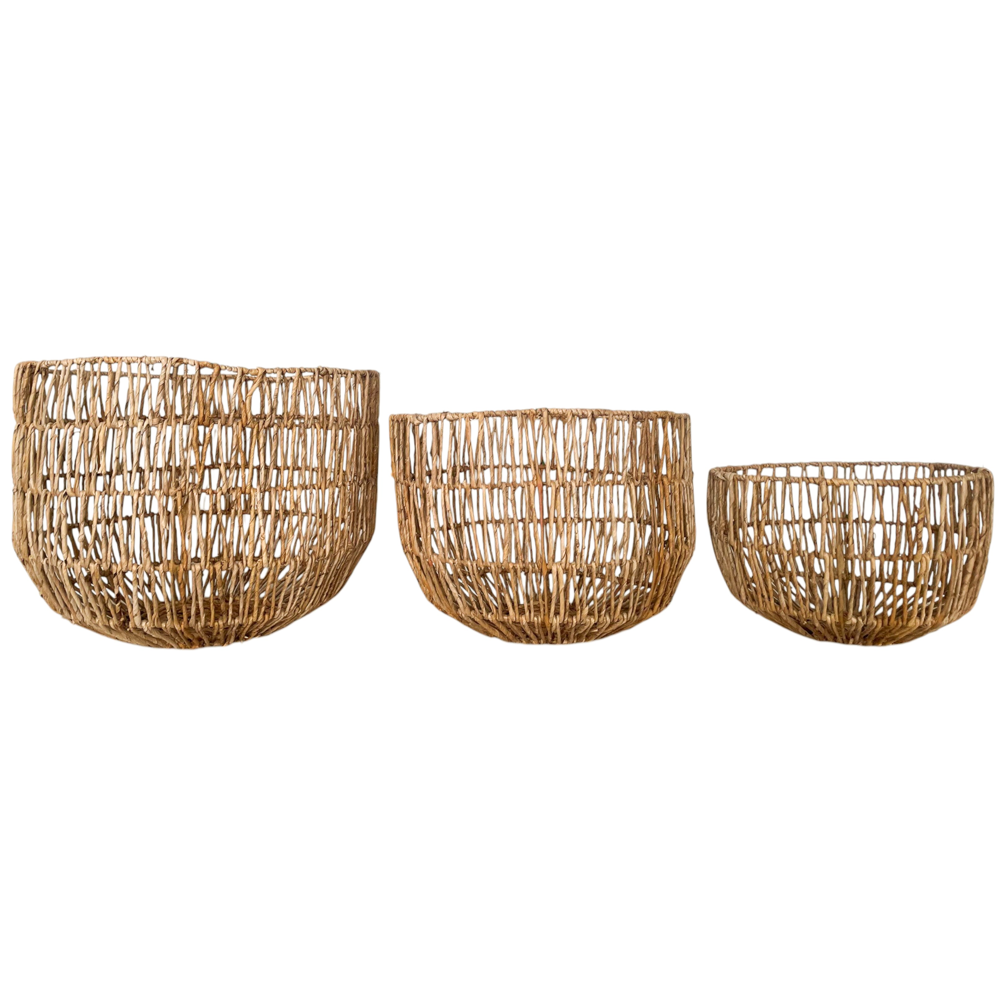 Basket Laundry Bowl Banana Plintir