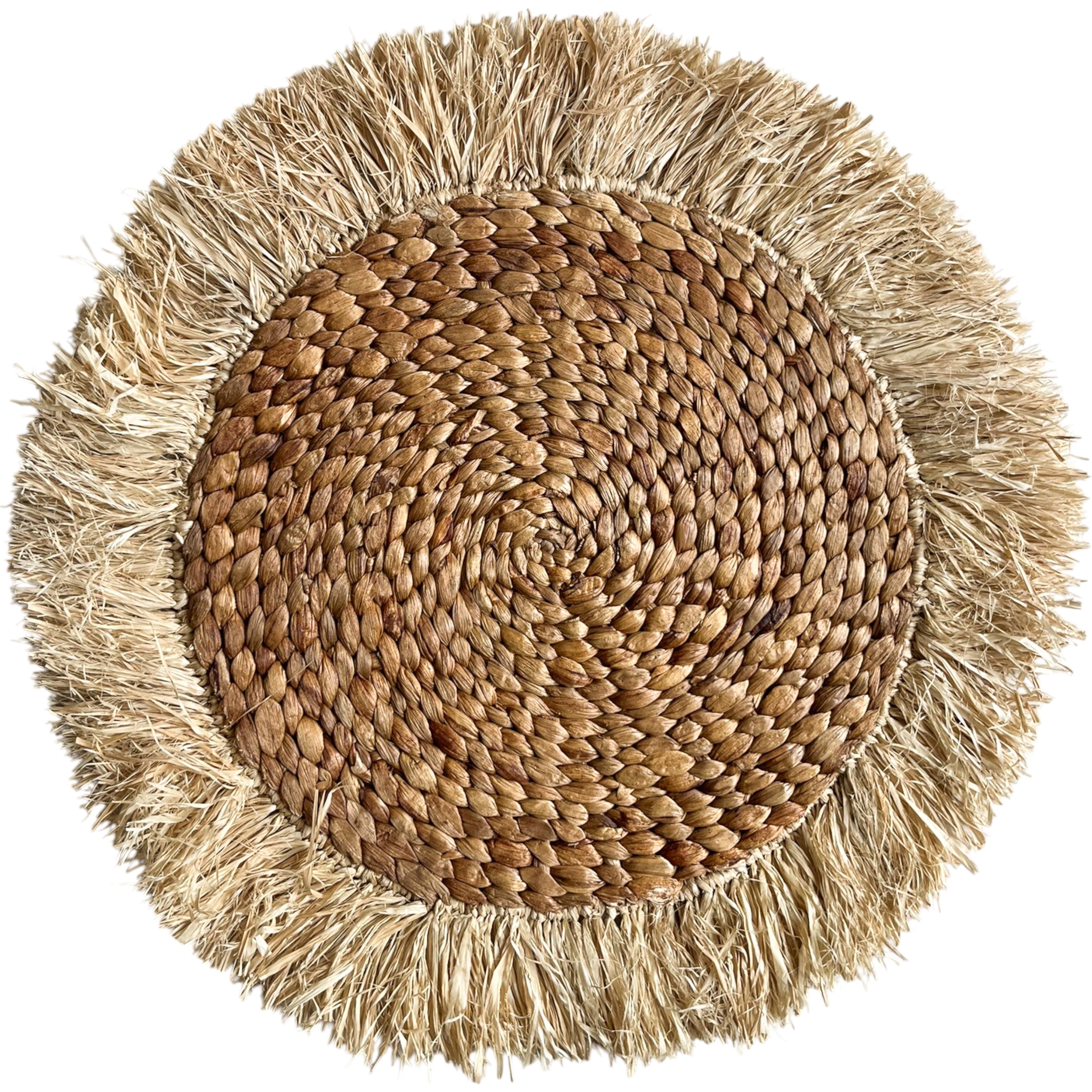 Placemat Eceng Rumbai Gajih