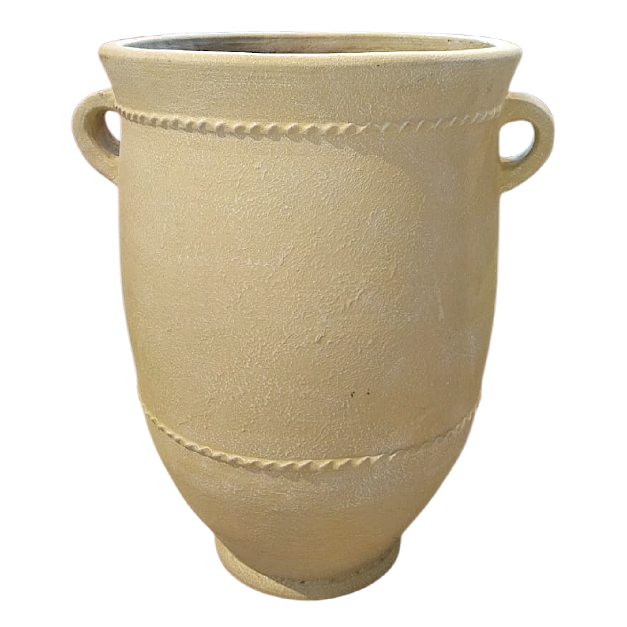 Big Pottery Gentong Cup Rustic