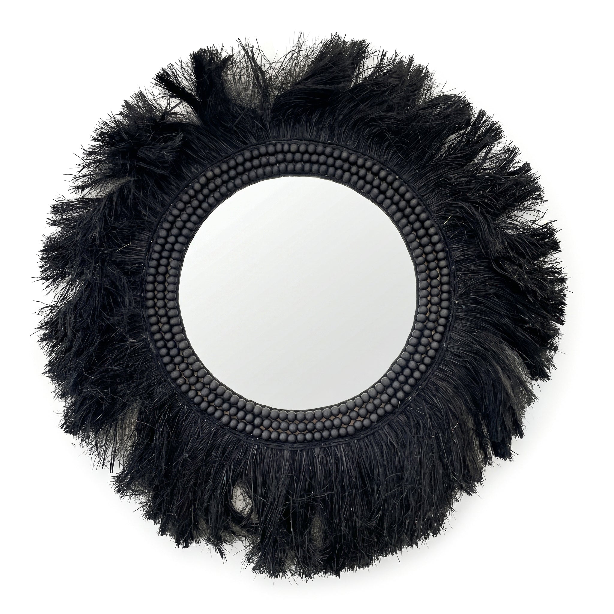 Mirror Gajih Lis Beaded
