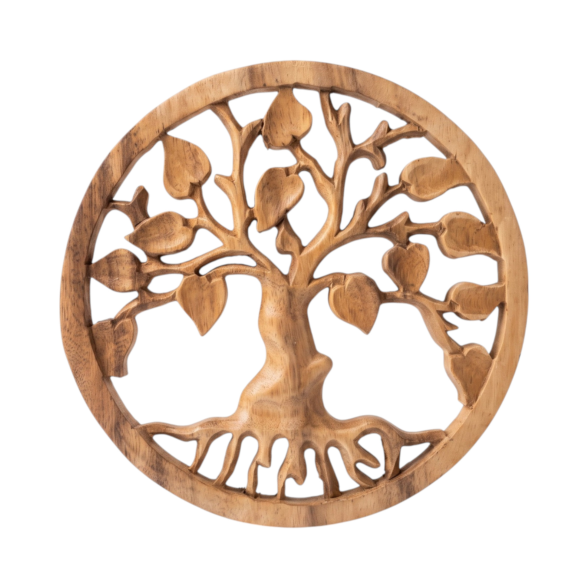 Wooden Wall Deco Parna Taru
