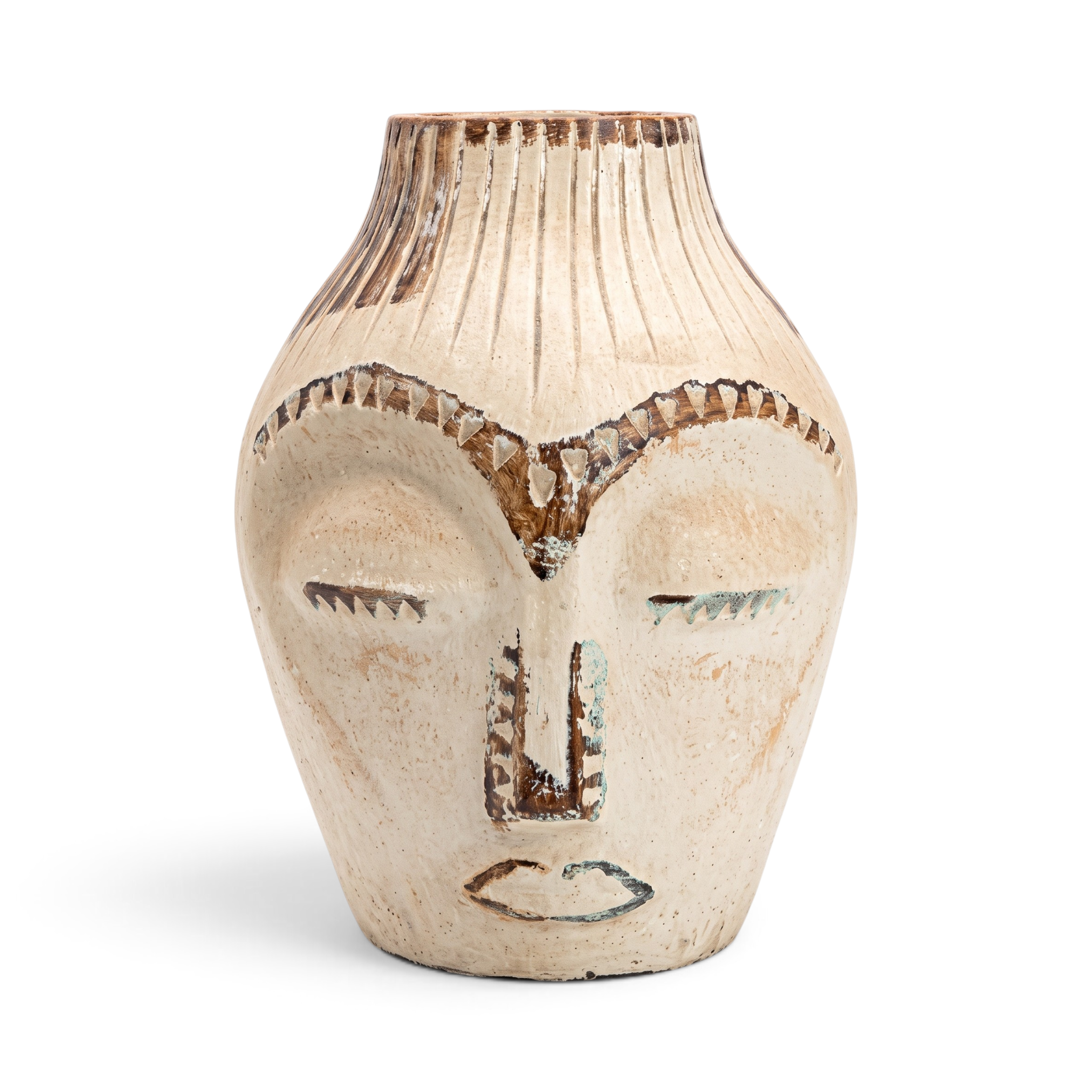 Mini Pottery Face Indiana
