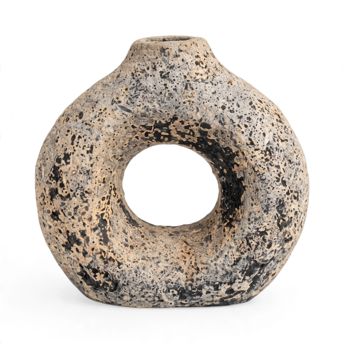 Mini Pottery Terracotta Donat Mungil