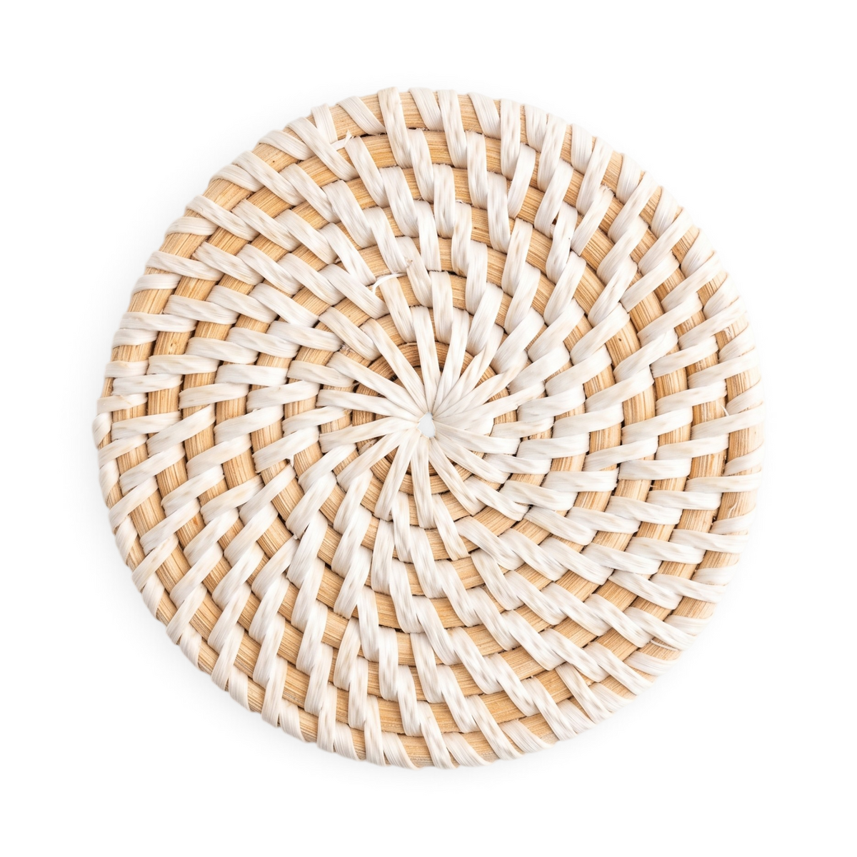 Coaster Rattan Mix Round