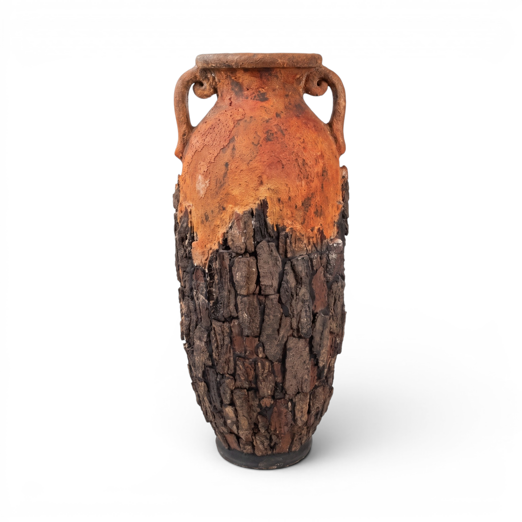 Big Pottery Rustic Bark