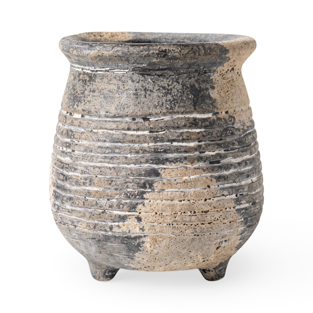 Mini Pottery Terracotta Kendi Garis Kaki