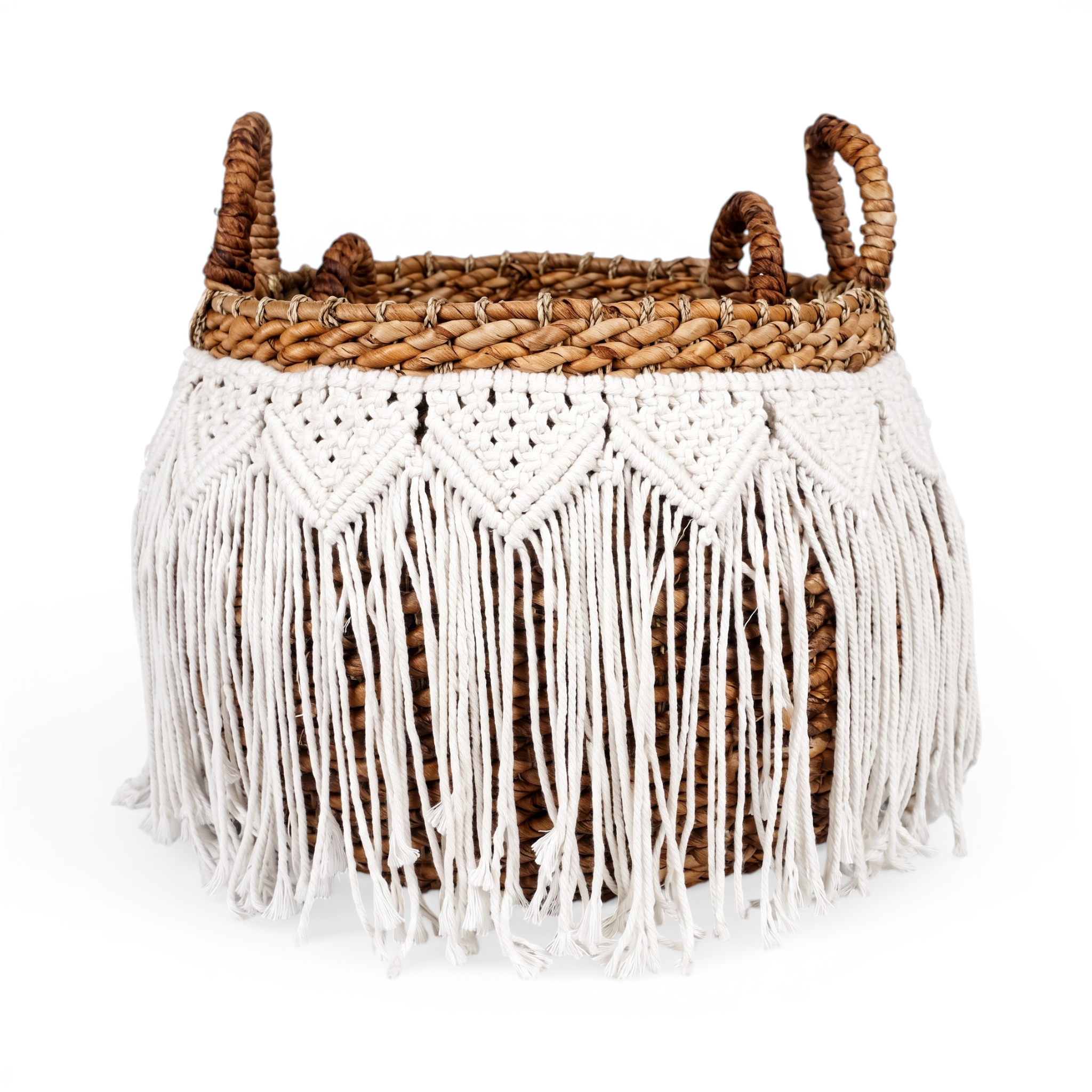 Basket Laundry Gentong Rumbai Kepang