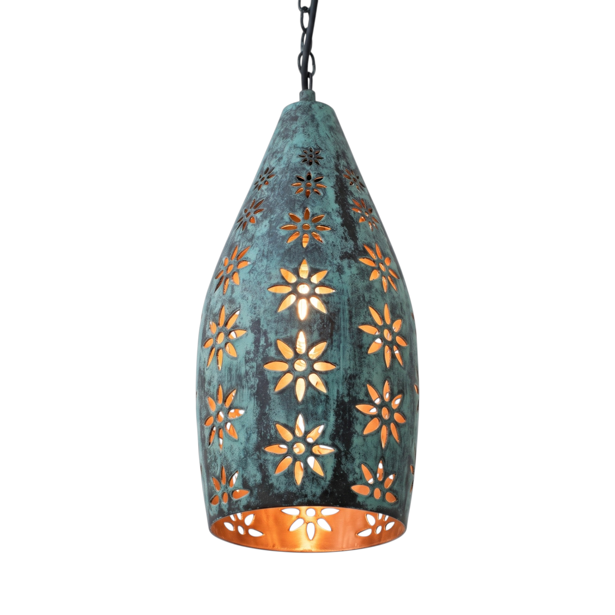 Hanging Lamp Arum Copper