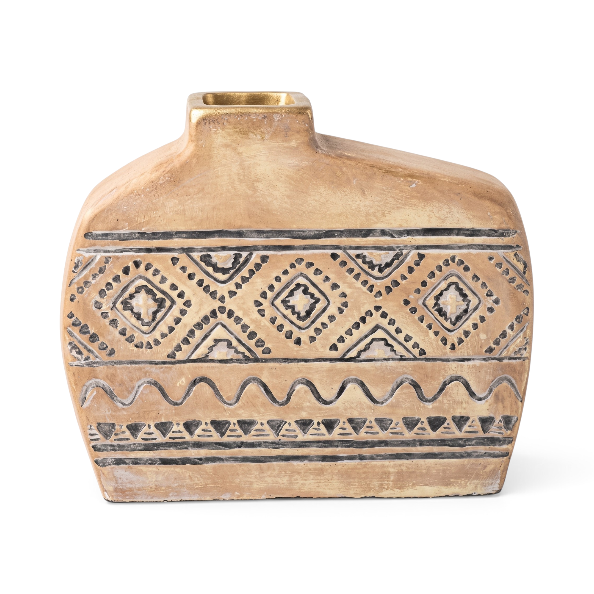 Medium Pottery Koper Gelombang