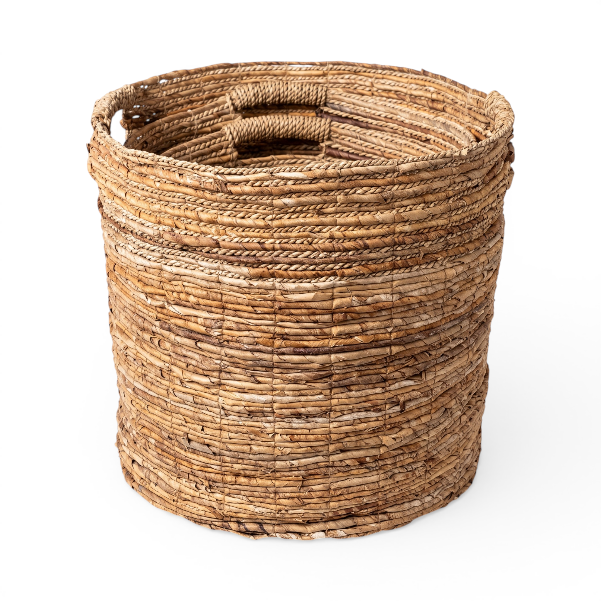 Basket Laundry Banana Handle Lubang