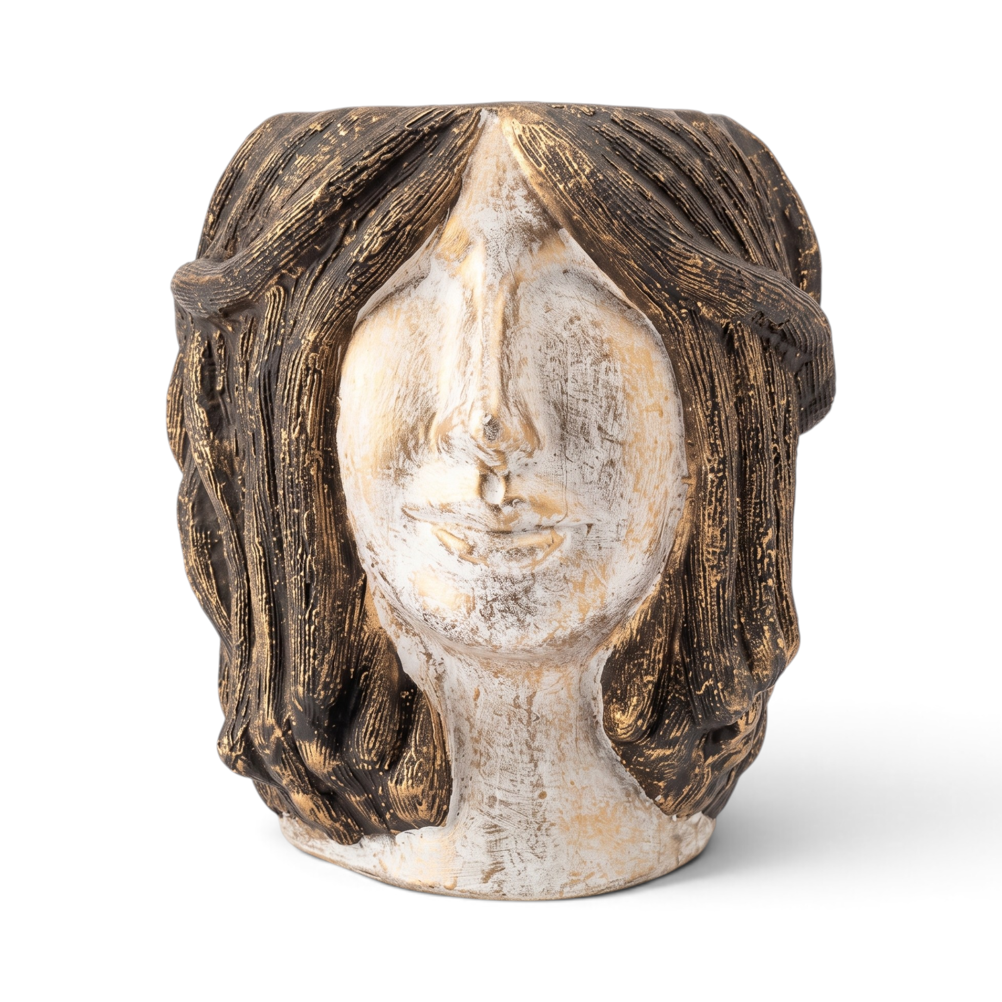 Medium Pottery Face Chandraleka