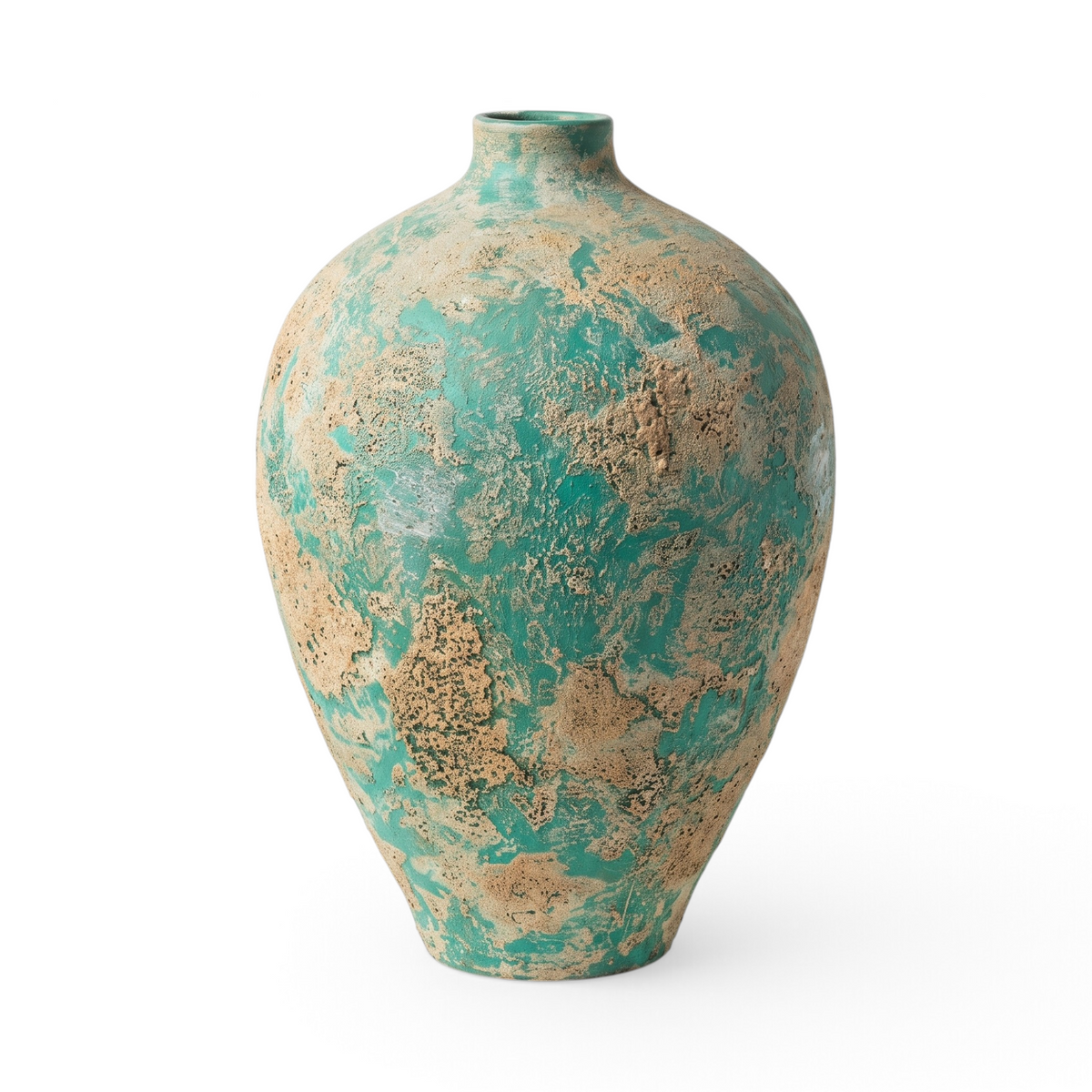Big Pottery Terracotta Kendi Giok Lapuk