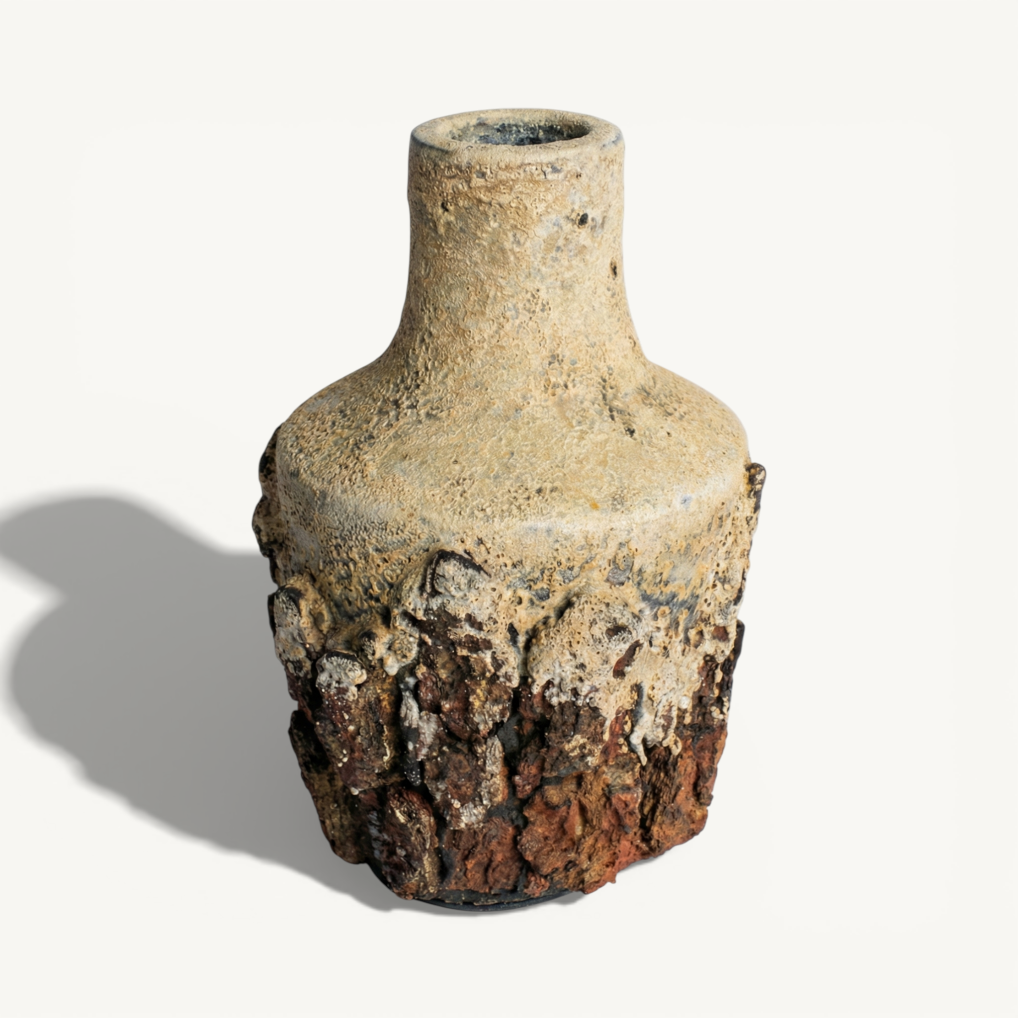 Mini Pottery Botol Leher Asem