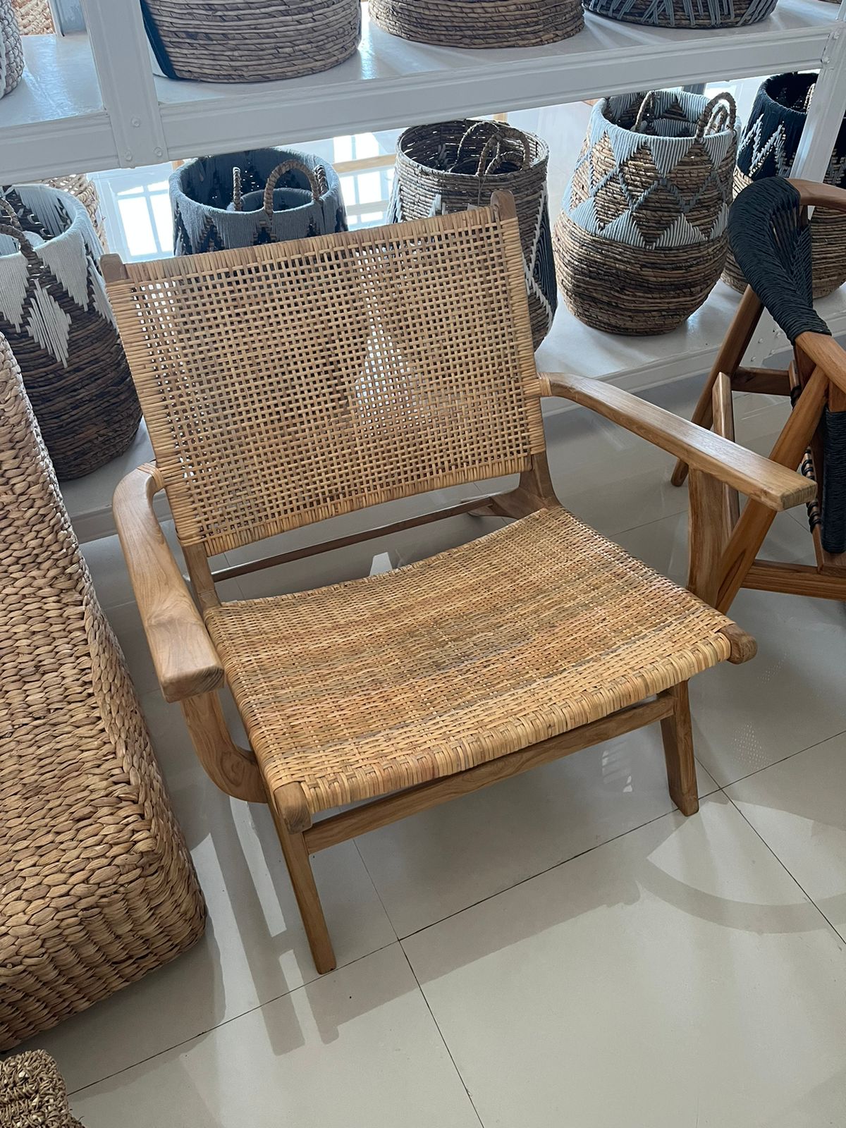 家具 チェア マラス タンガン ラタン