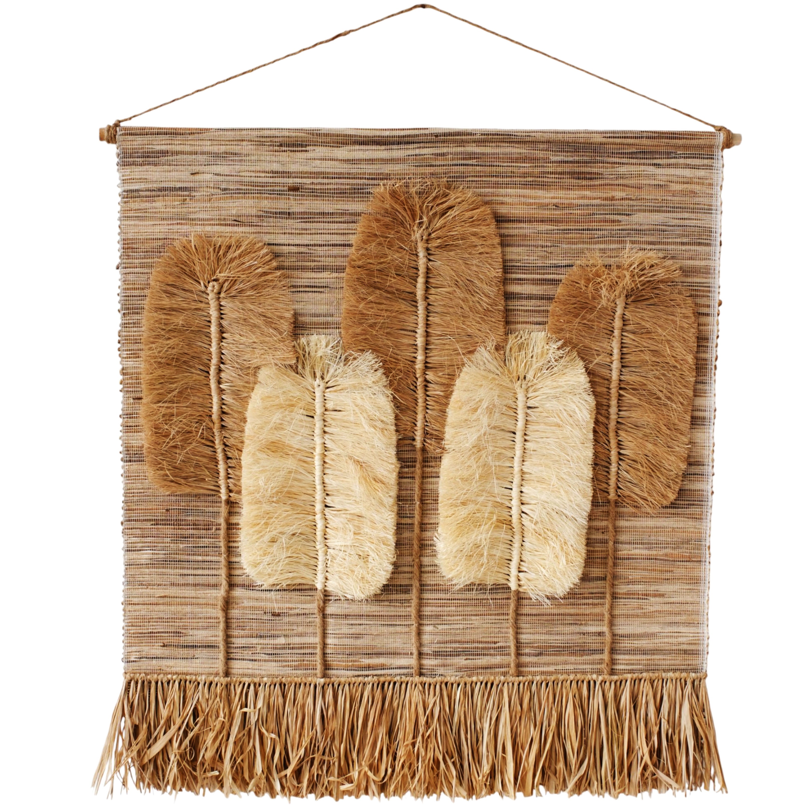 Wall Hanging Daun Rame