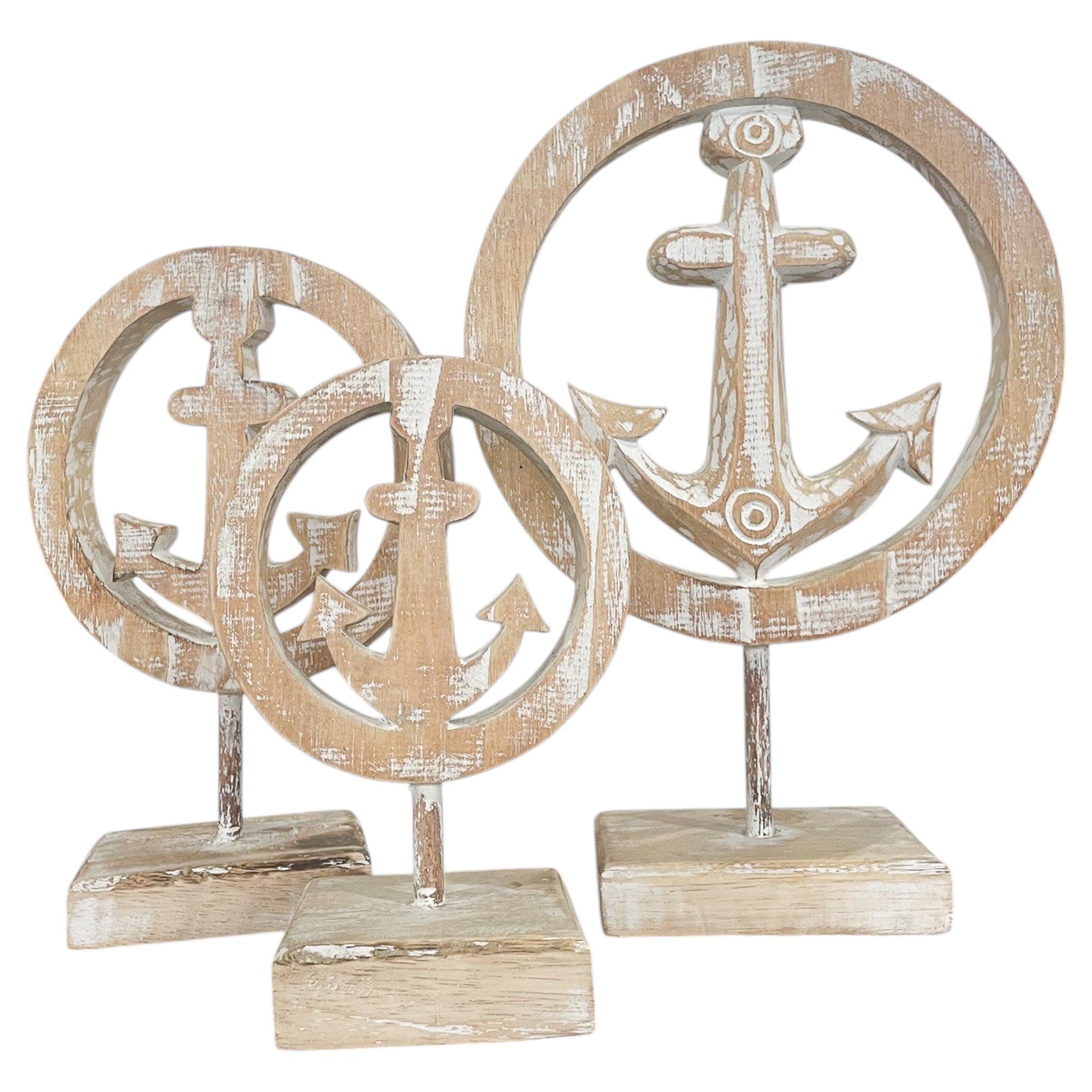 Miniature Jangkar Stand Set Of 3