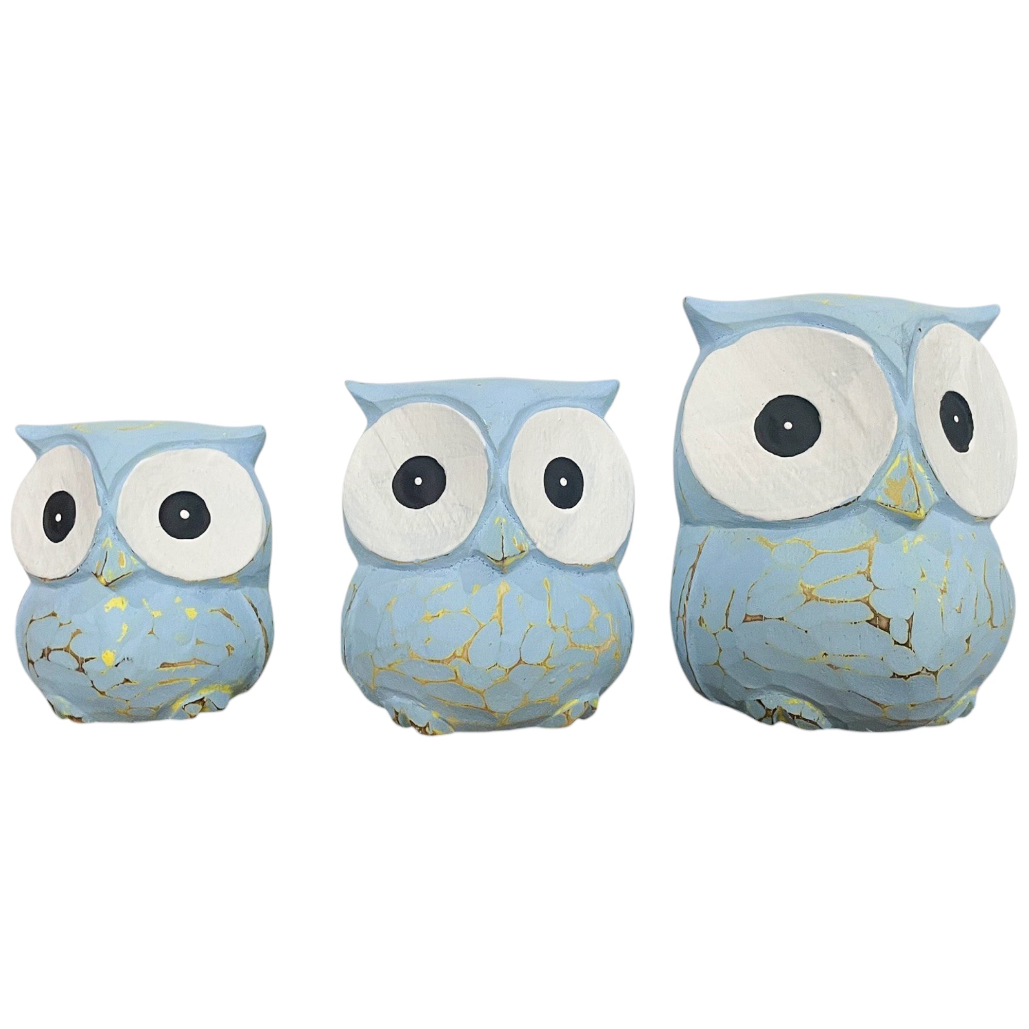 Miniature Owl Set Of 3