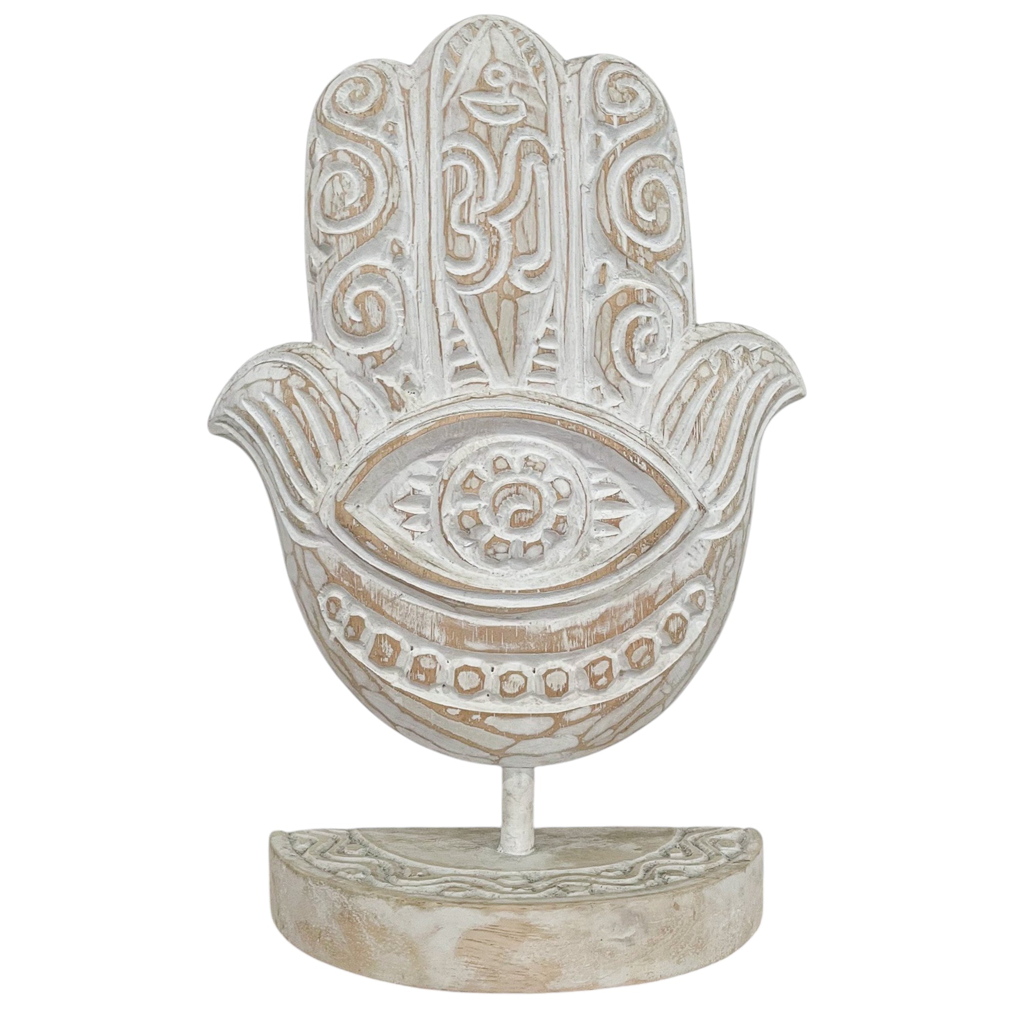 Miniature Hamsa Eye